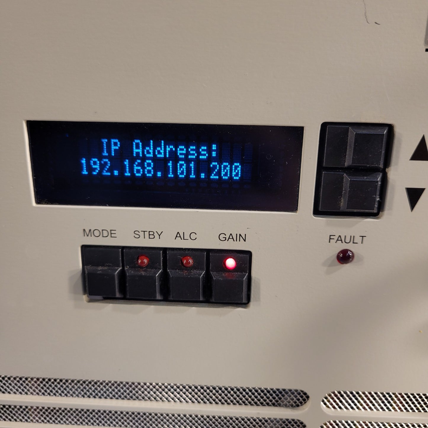 Ophir 5087 FE RF Power Amplifier 0.01-200MHz 250Watt Rack Mount N-type 20 dB