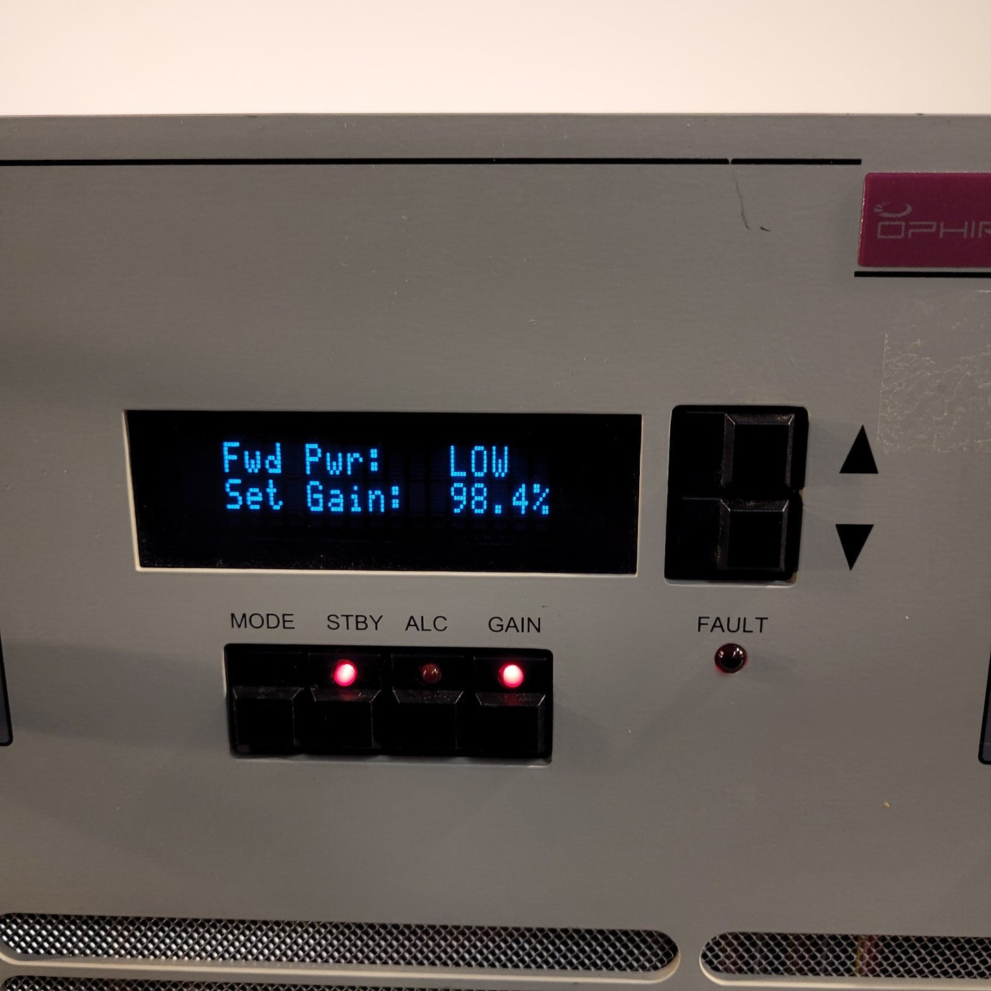 Ophir 5087 FE RF Power Amplifier 0.01-200MHz 250Watt Rack Mount N-type 20 dB