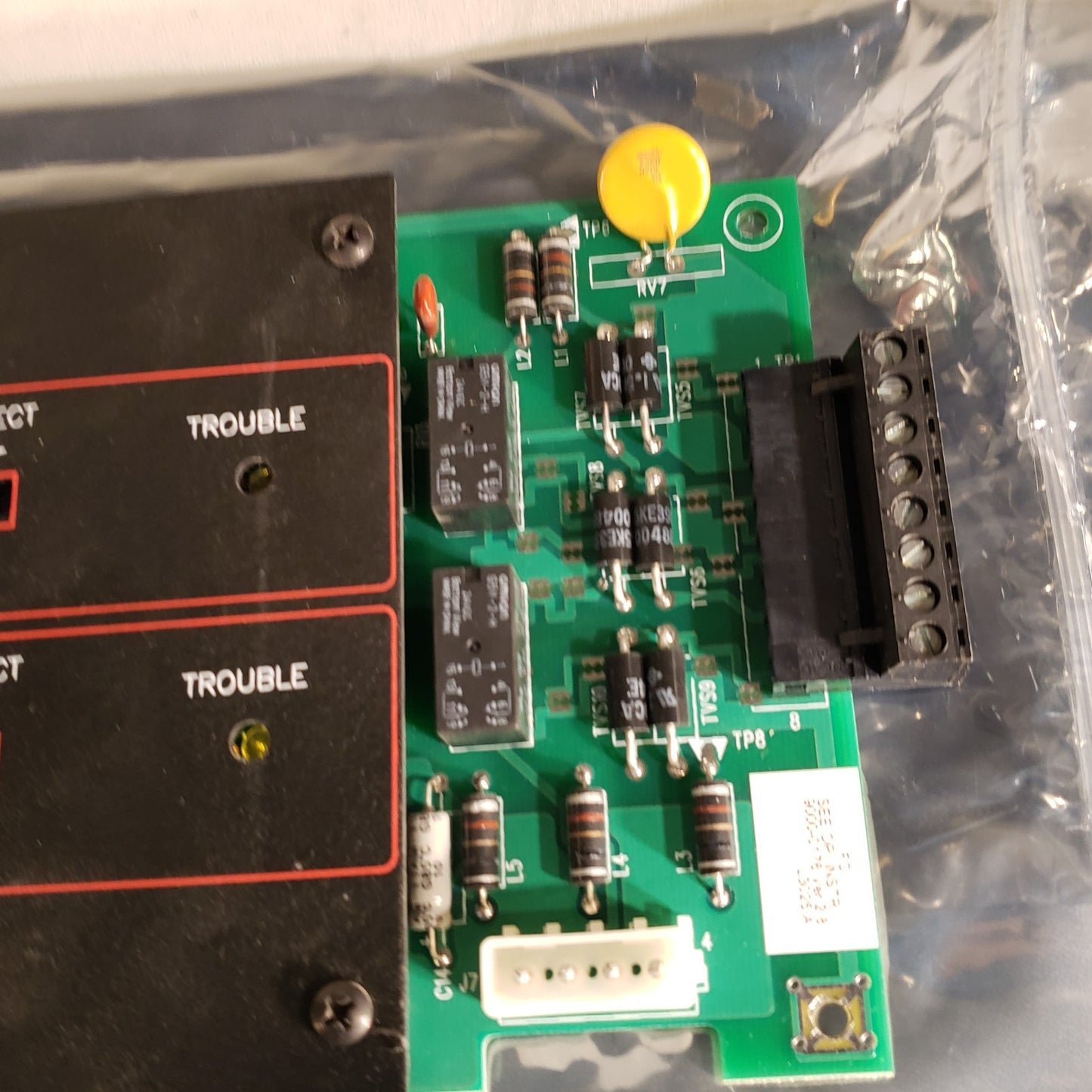 FCI ALU 1120-0503 Rev K 7200 Fire Alarm Control Board Fire Control Instruments
