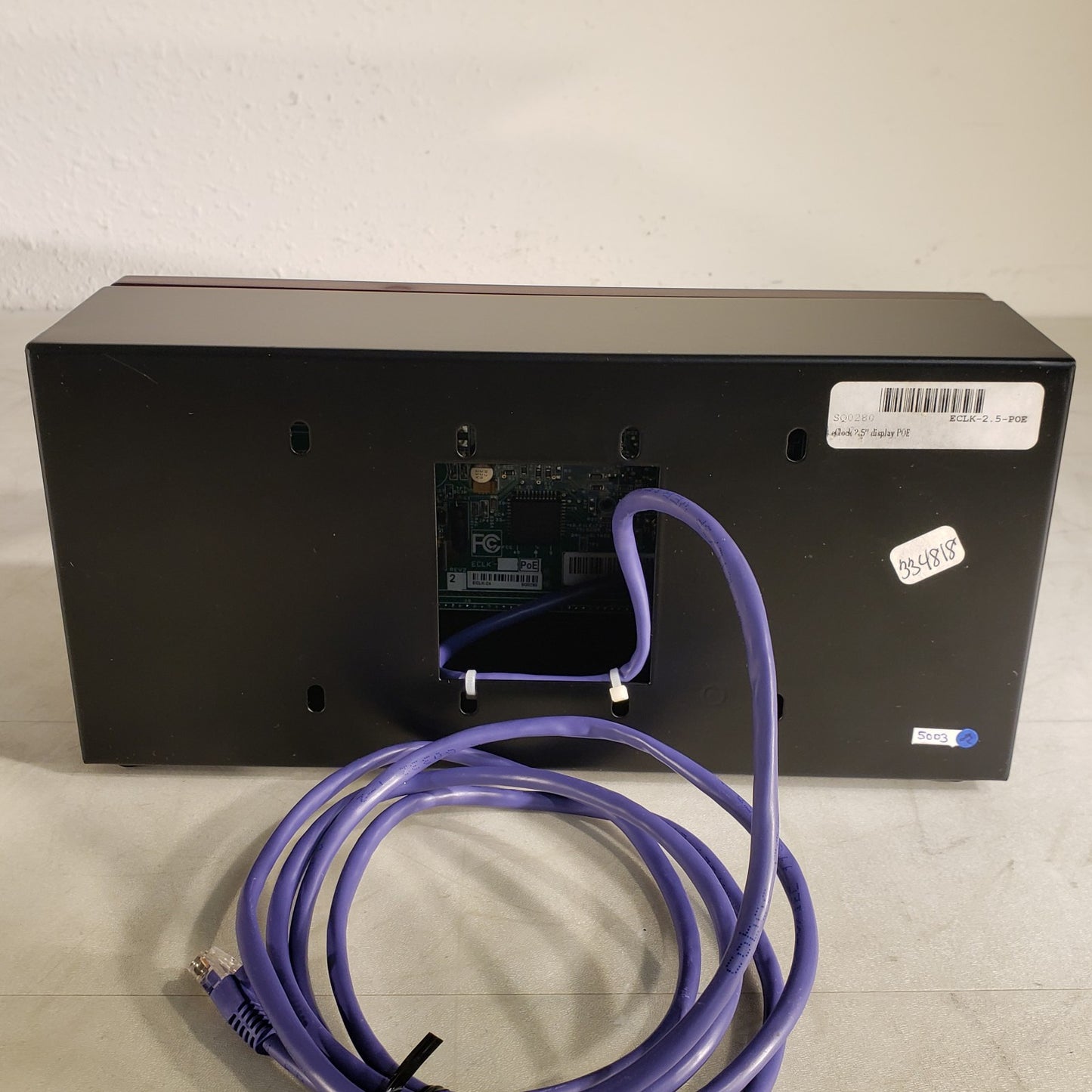 Telecor ECLK-2.5-POE  Digital Clock eClock 2.5" Display