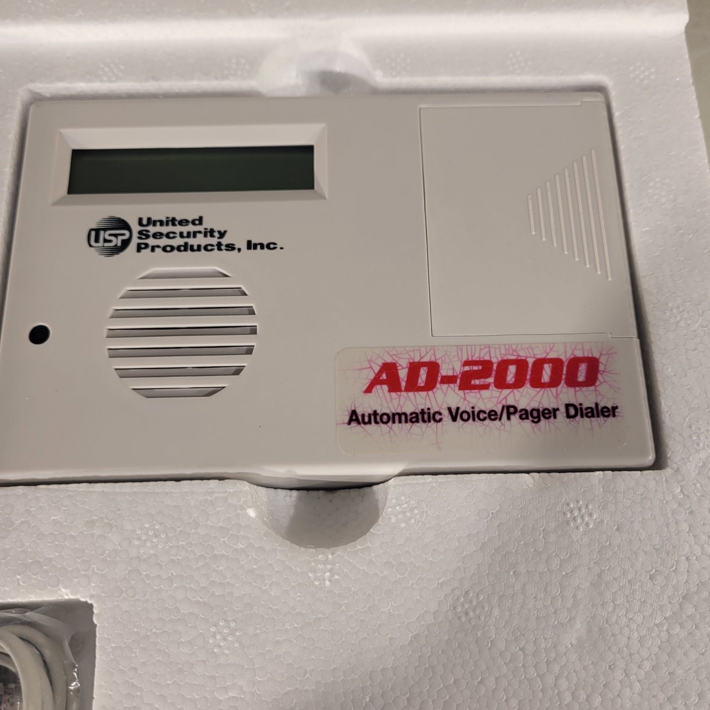 USP AD-2000 Automatic Voice Pager Dialer With Verification 74961704317 Security
