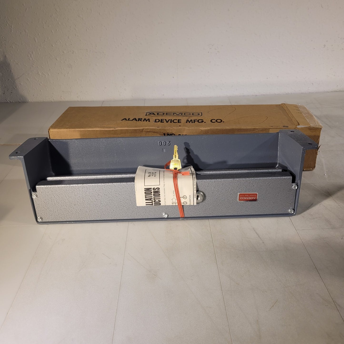 Ademco 266 Security Footrail Honeywell Hold-Up Foot Rail Alarm Device