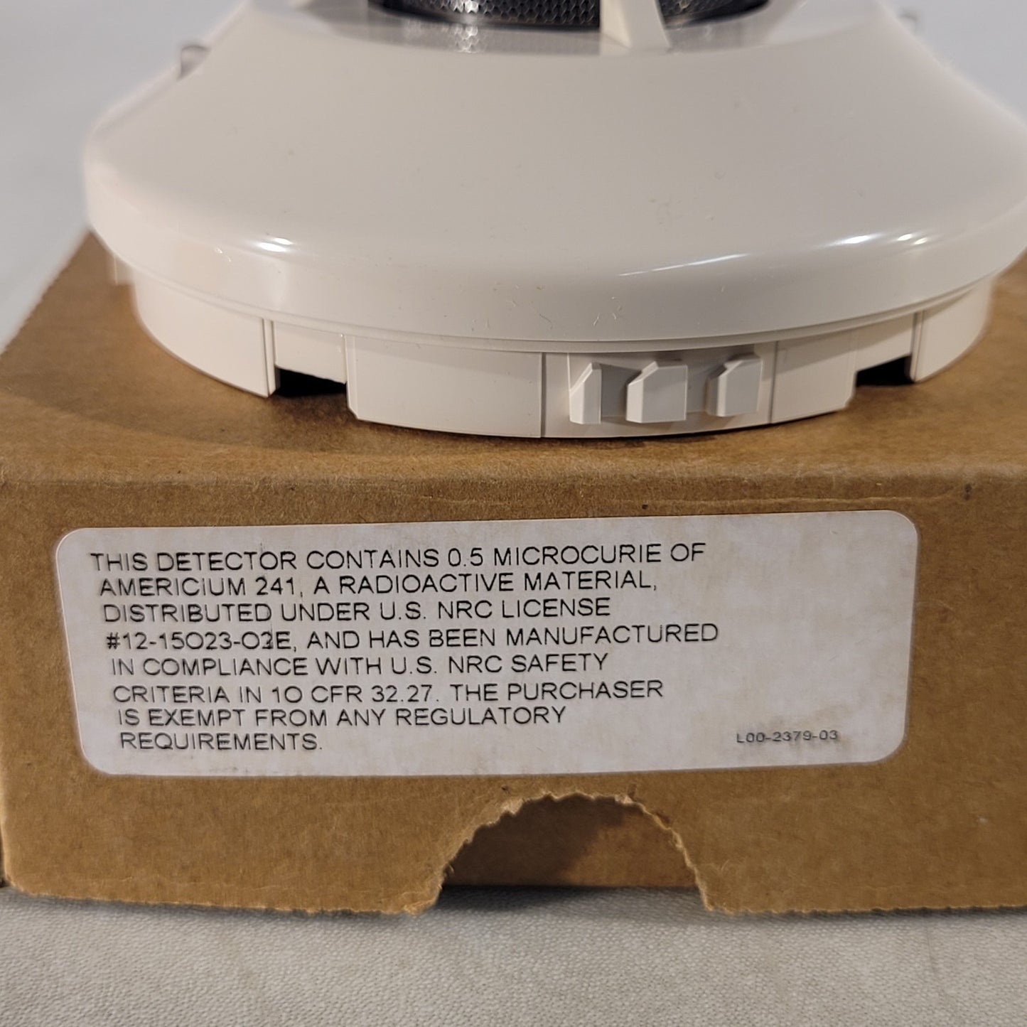 Gamewell-FCI ASD-IL2F Addressable Ionization Smoke Detector Fire Control
