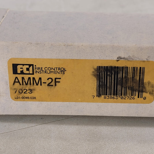 Gamewell-FCI AMM-2F Fire Alarm Monitor Module - White Honeywell