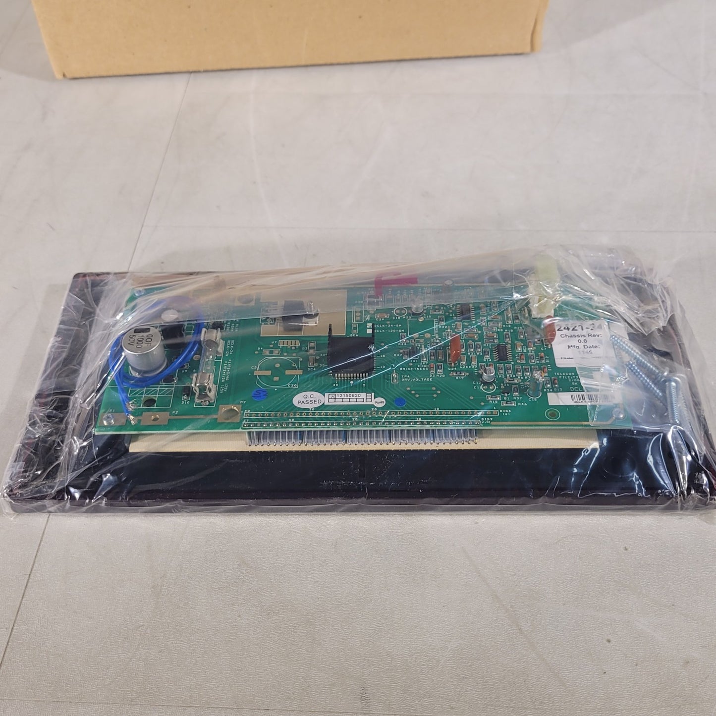 Telecor EZ3207 Digital Clock 2.5" Display 2421-24 EZ