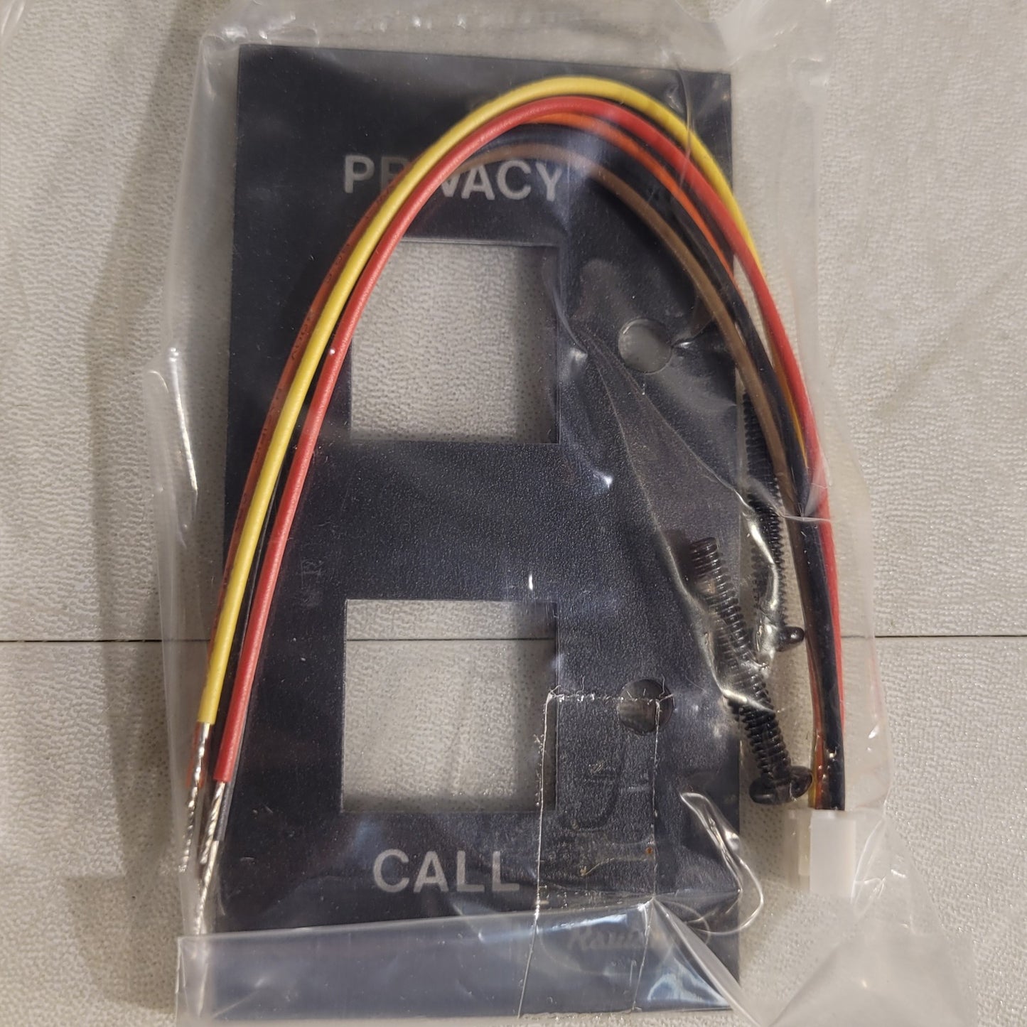 Rauland RS502 Programmable Push Button Call Emergency Privacy Notice Button