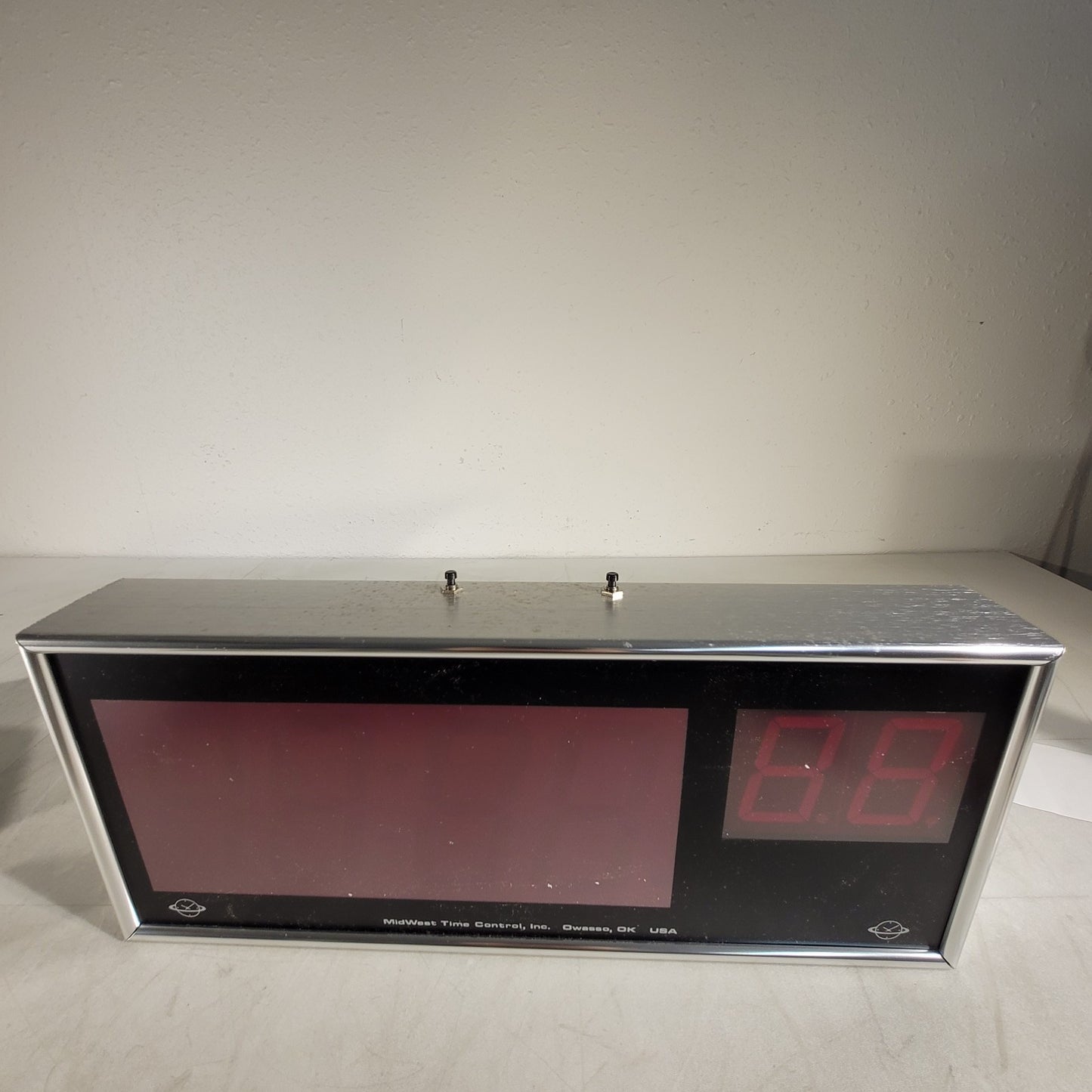 Midwest Time Control DRC-406-115 Digital Secondary Clock Hour Minutes Seconds