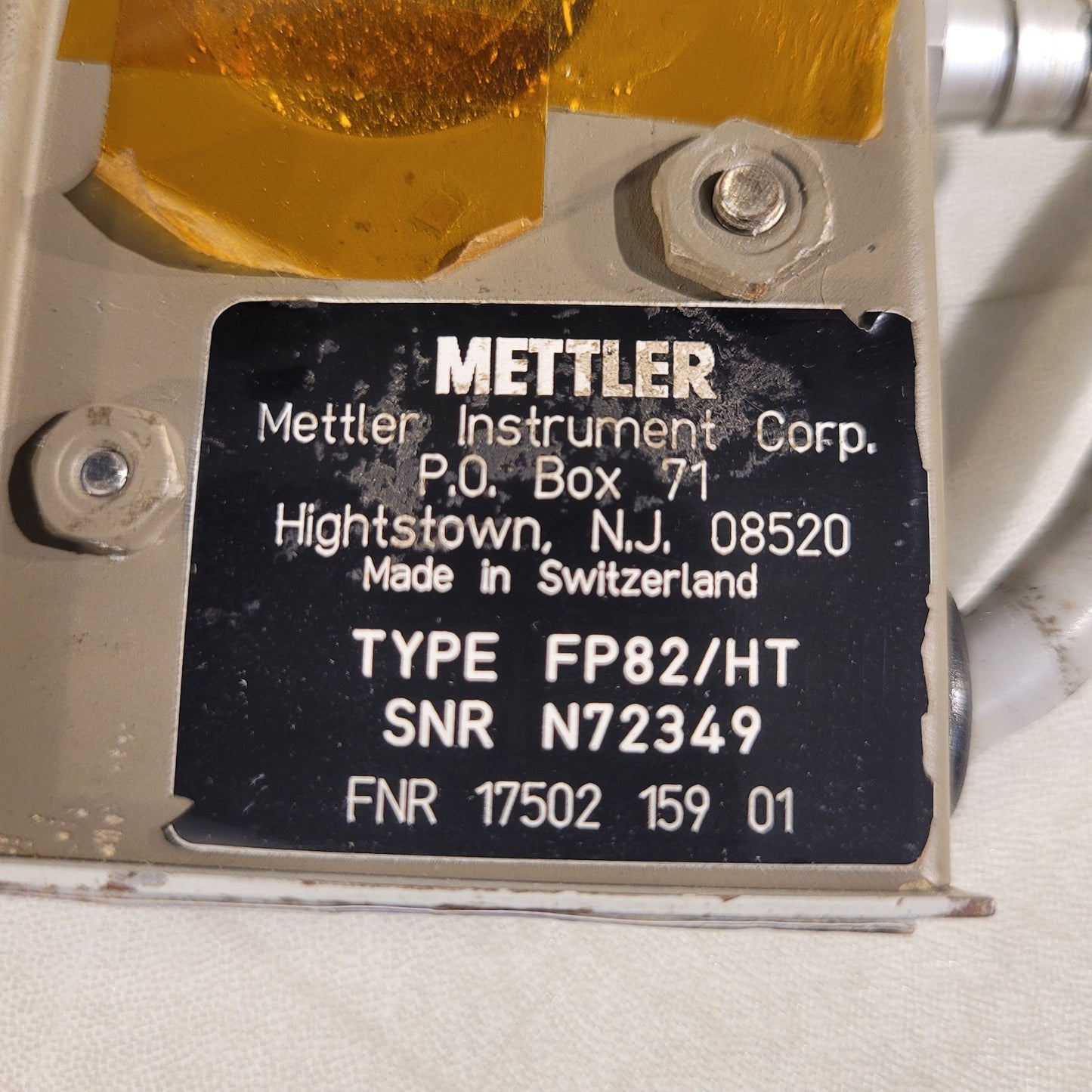 Lot of 3 - FOR PARTS Mettler FP82HT Hot Stage Microscope System