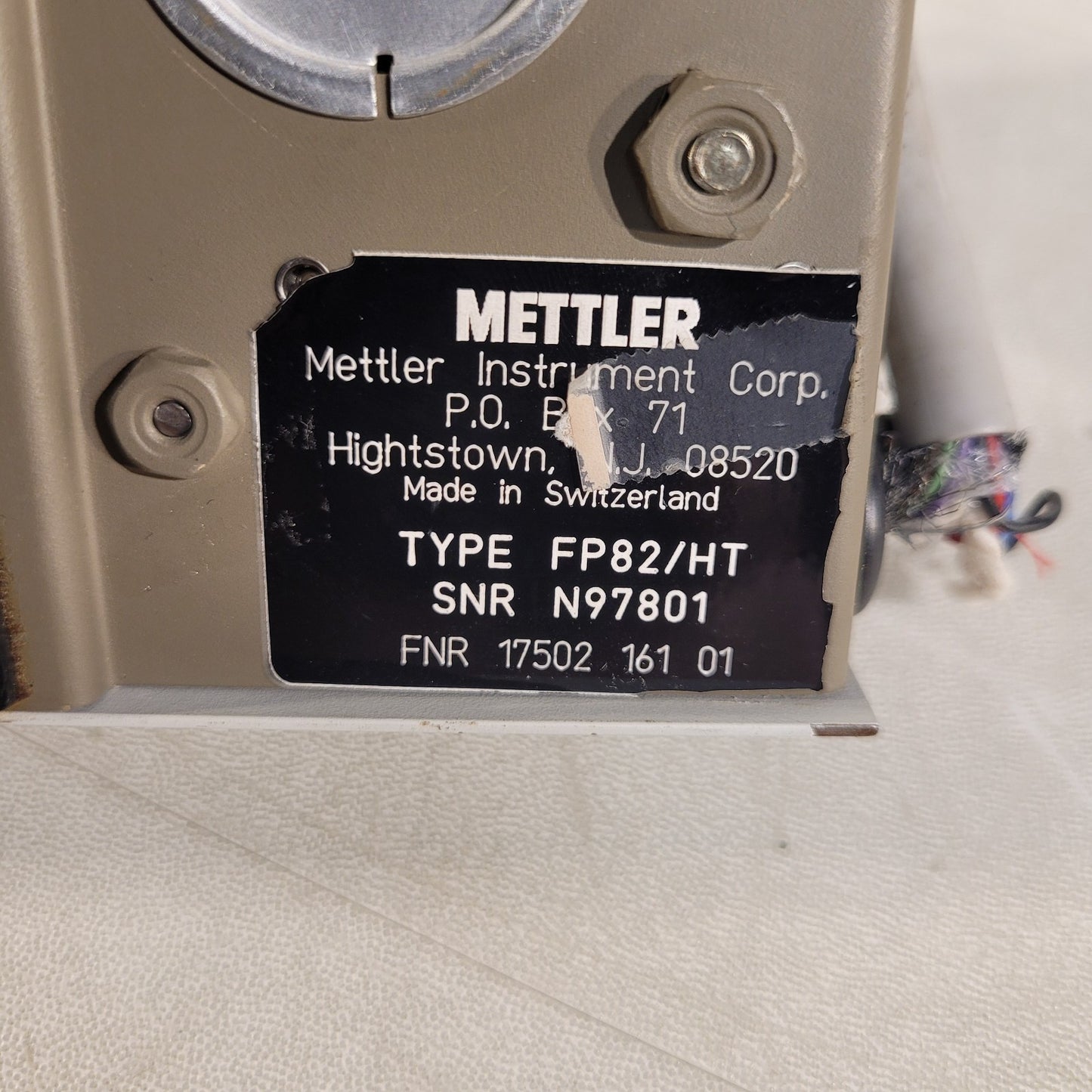 Lot of 3 - FOR PARTS Mettler FP82HT Hot Stage Microscope System