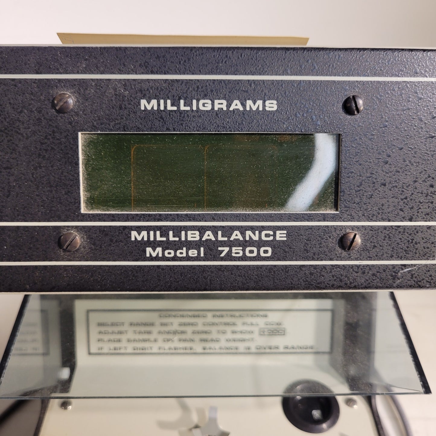 Vintage Cahn Millibalance 7500-07 Electrobalance DTL 72204