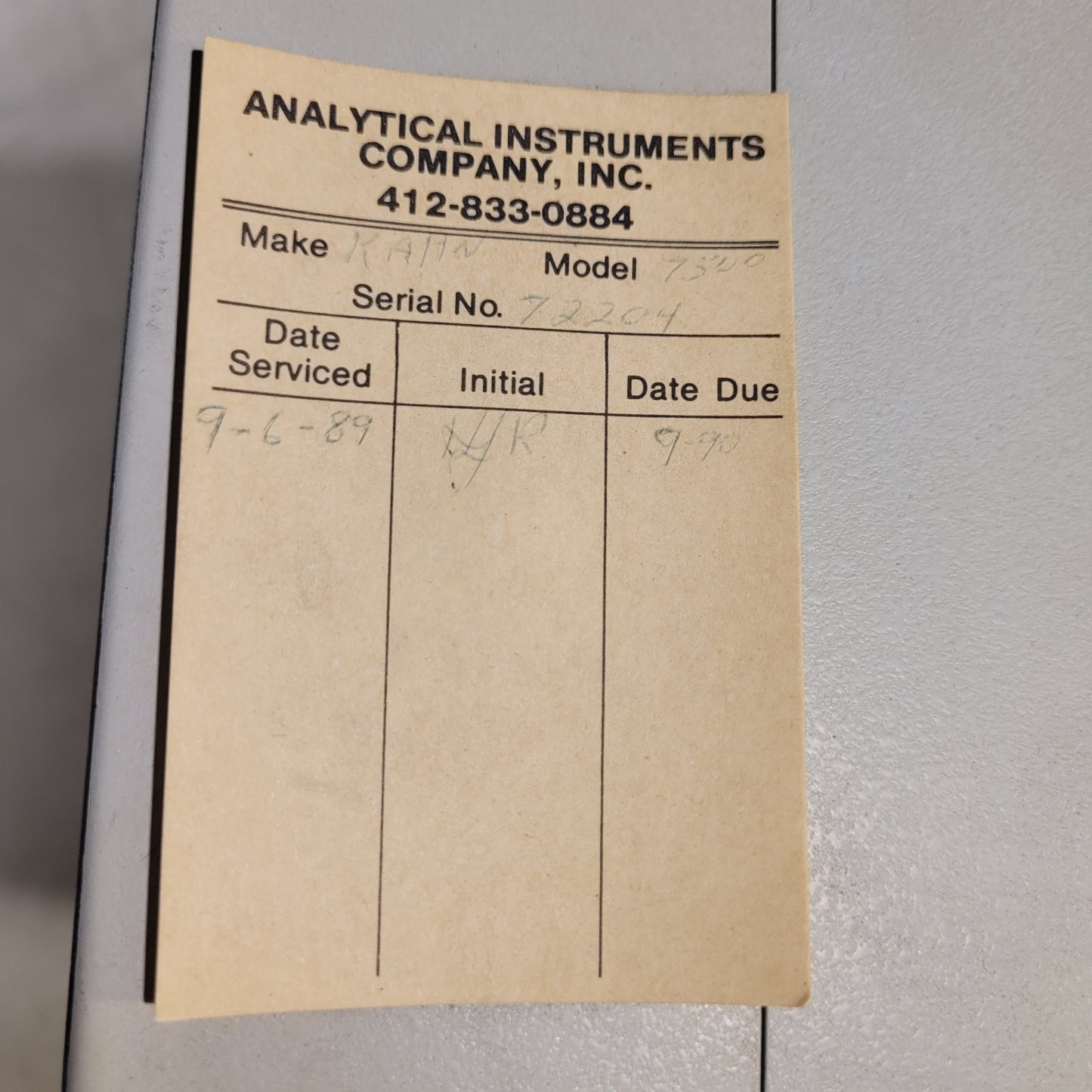 Vintage Cahn Millibalance 7500-07 Electrobalance DTL 72204