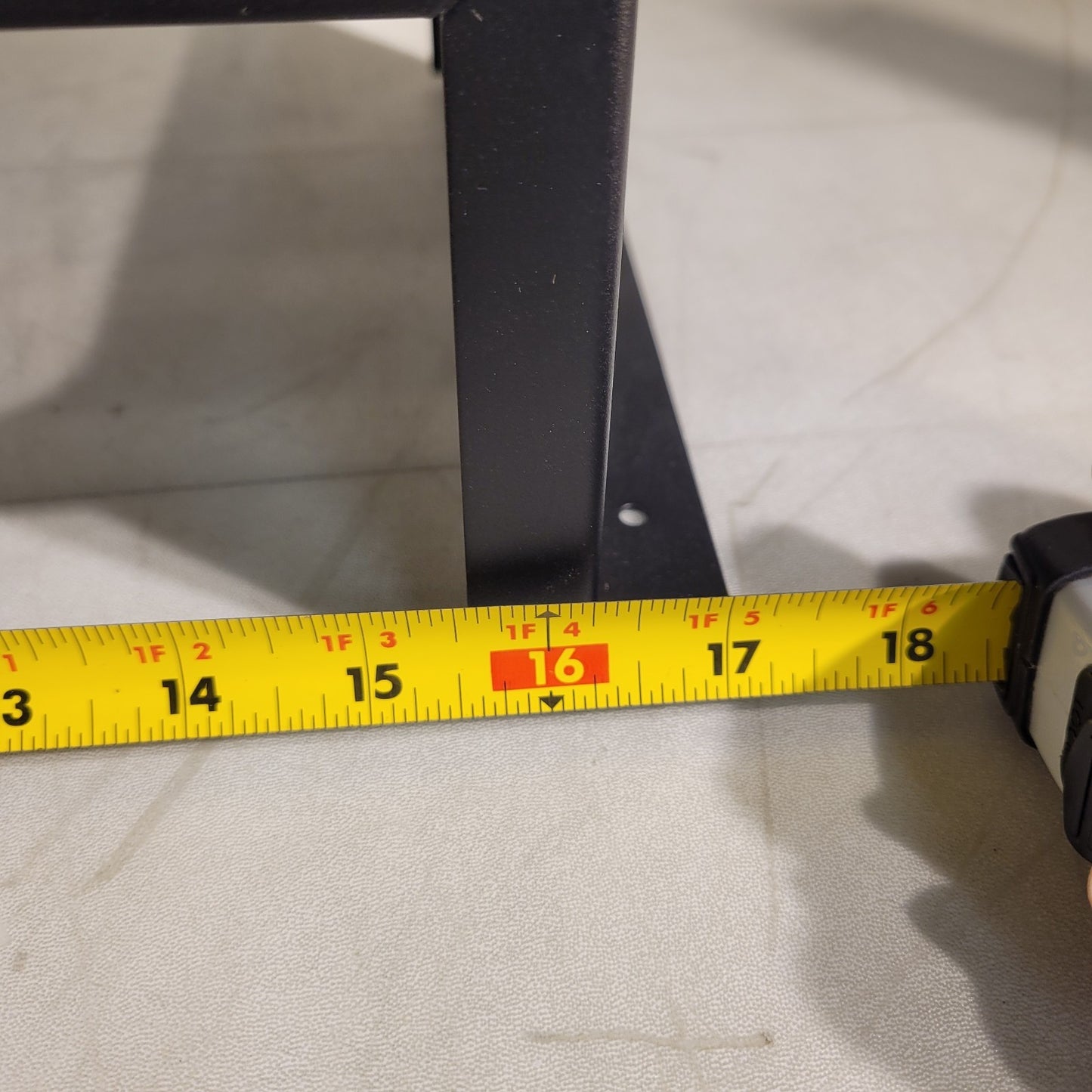 Moutable Viewport Port Metal Box 16-1/2" × 8-1/2" × 4-1/2 Black