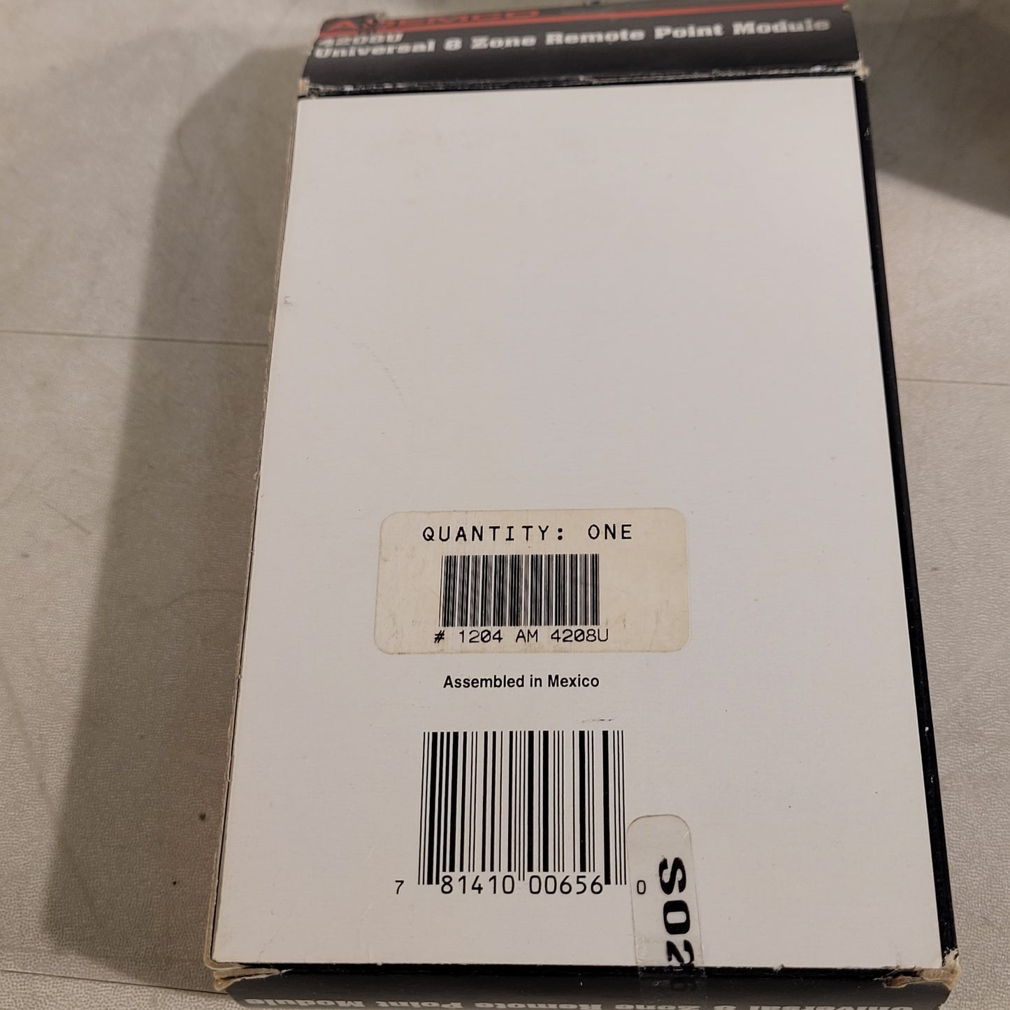 Ademco 4208U Universal 8 Zone Remote Point Module White 781410006560