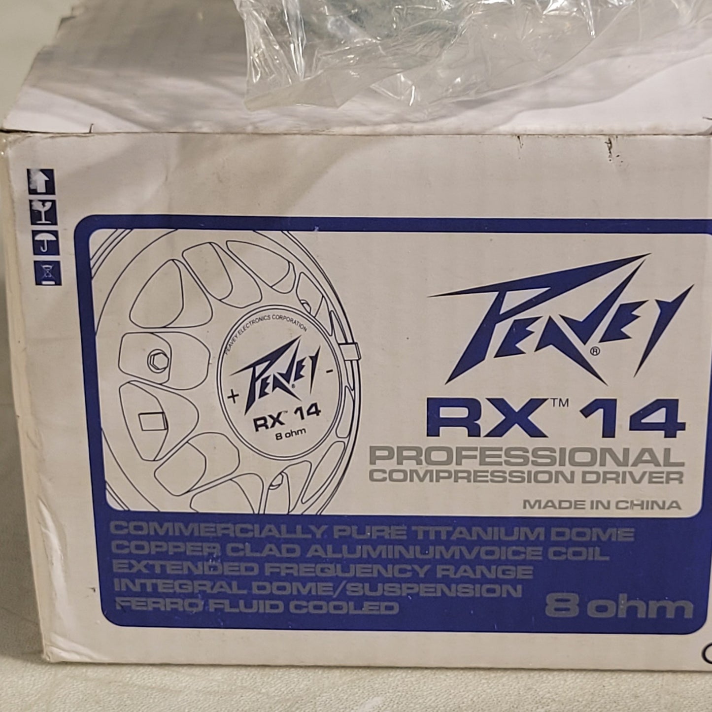 Peavey RX 14 Professional Compression Speaker 8ohm 03495480 Driver