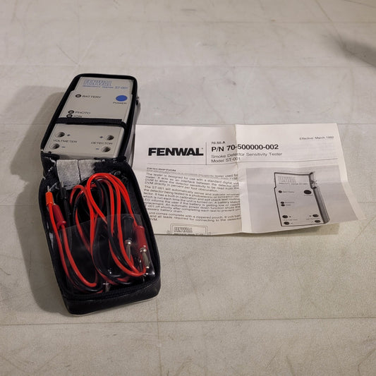 Vintage 1992 Fenwal ST-001 Smoke Detector Sensitivity Tester 70-500000-002