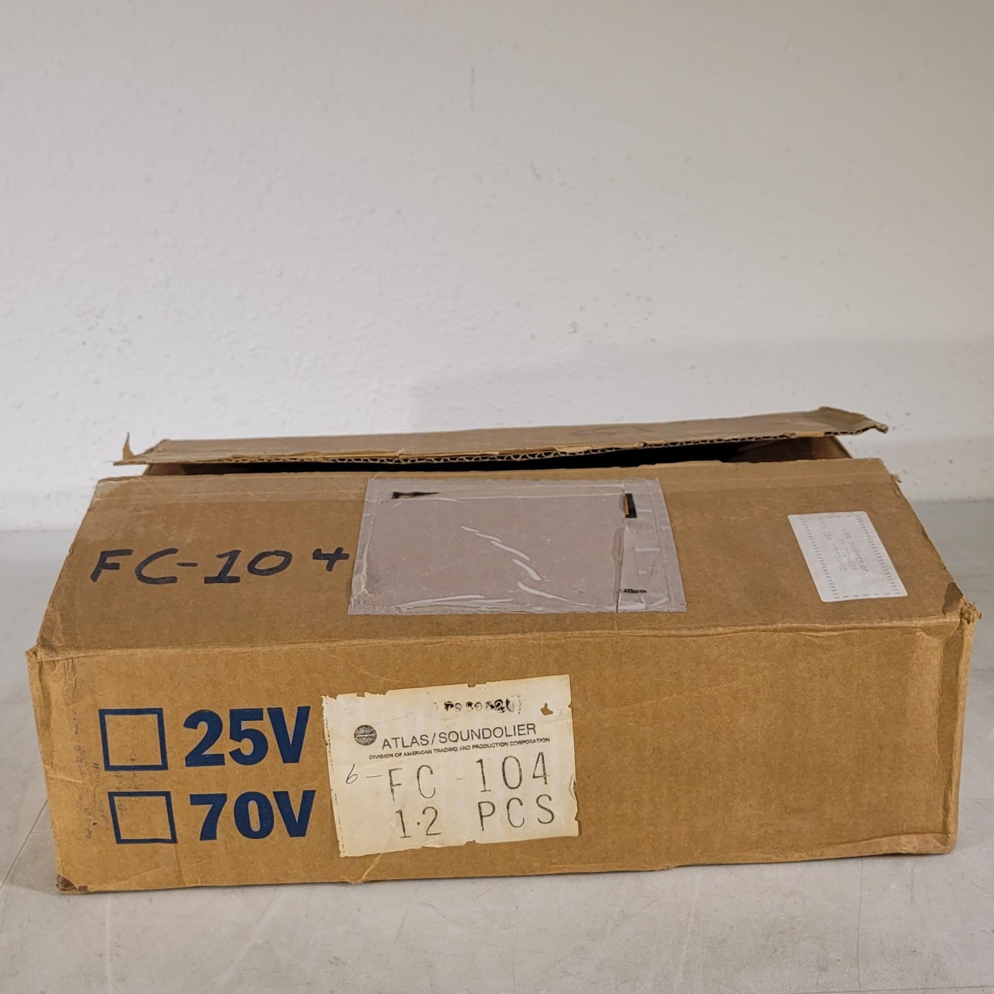 Atlas Soundolier FC104 Full Range Loudspeaker 4" I Ceiling Speaker 8ohms 10watts