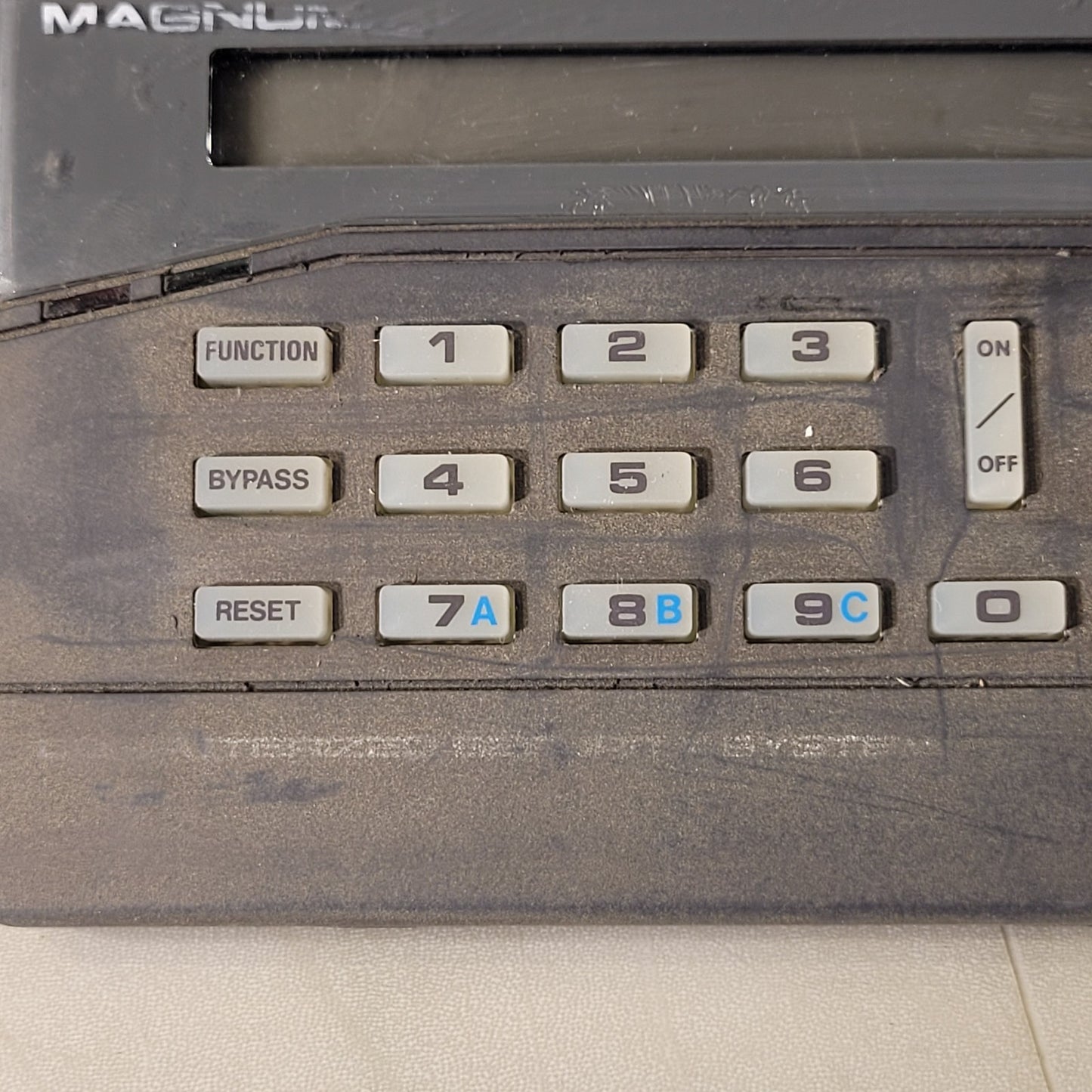 Napco Magnum Alert RP2000LCD GRNT Computerized Security System Grey Keypad