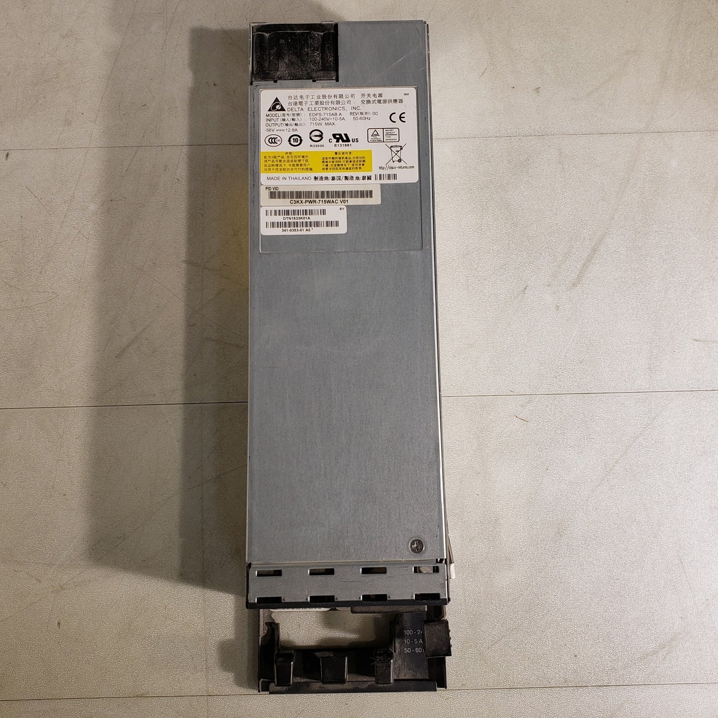 Delta Electronics EDPS-715AB A Switching Power Supply C3KX-PWR-715WAC