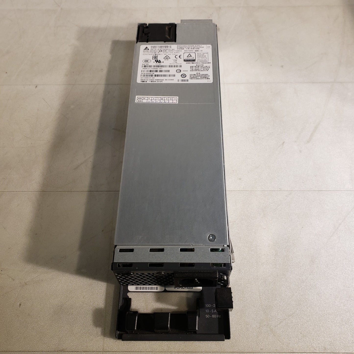 Delta Electronics EDPS-715AB G Switching Power Supply PWR-C1-715WAC V02