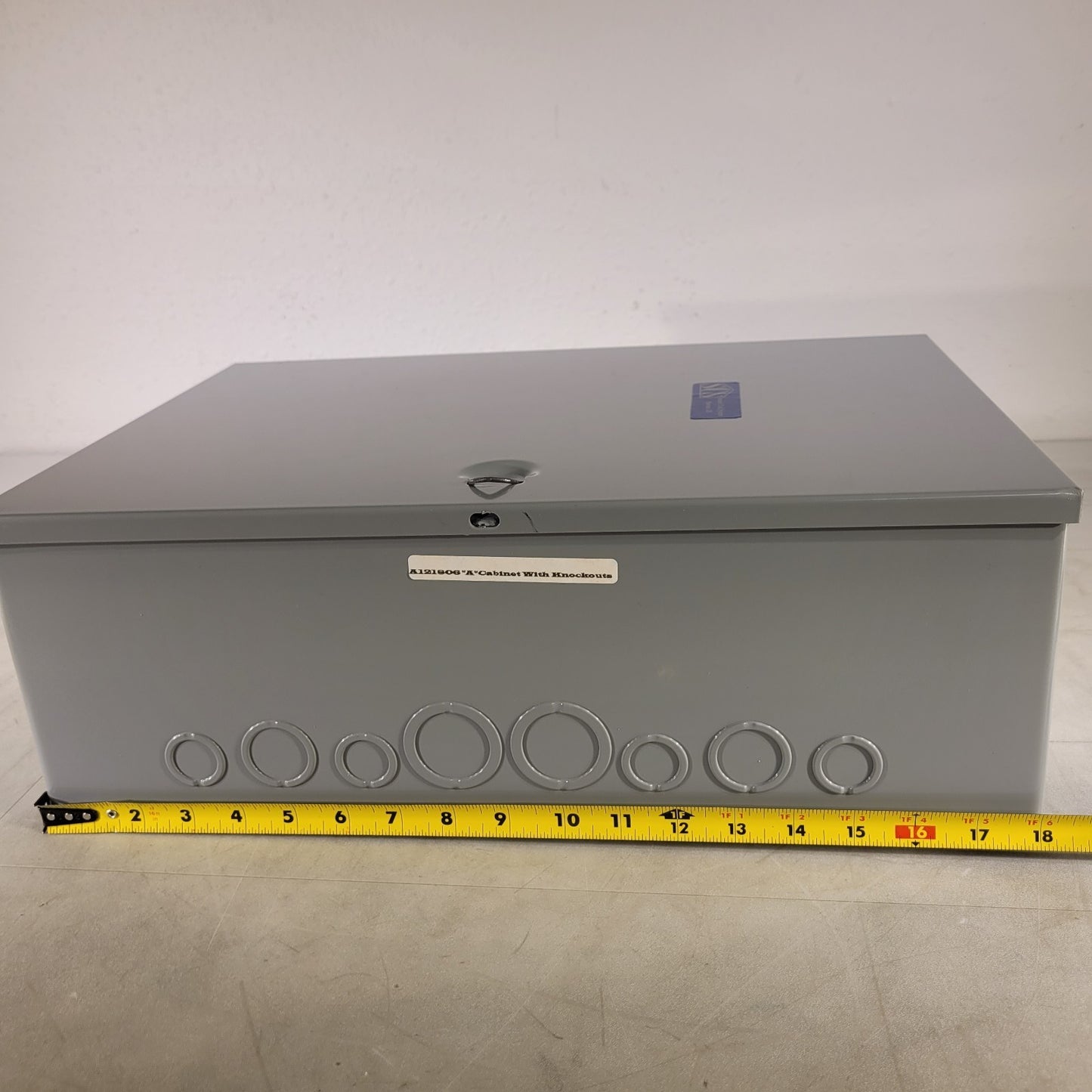 SCS A121806 A Electrical Box 18" × 12" × 6-1/2" Gray Seasonal Clock Systems