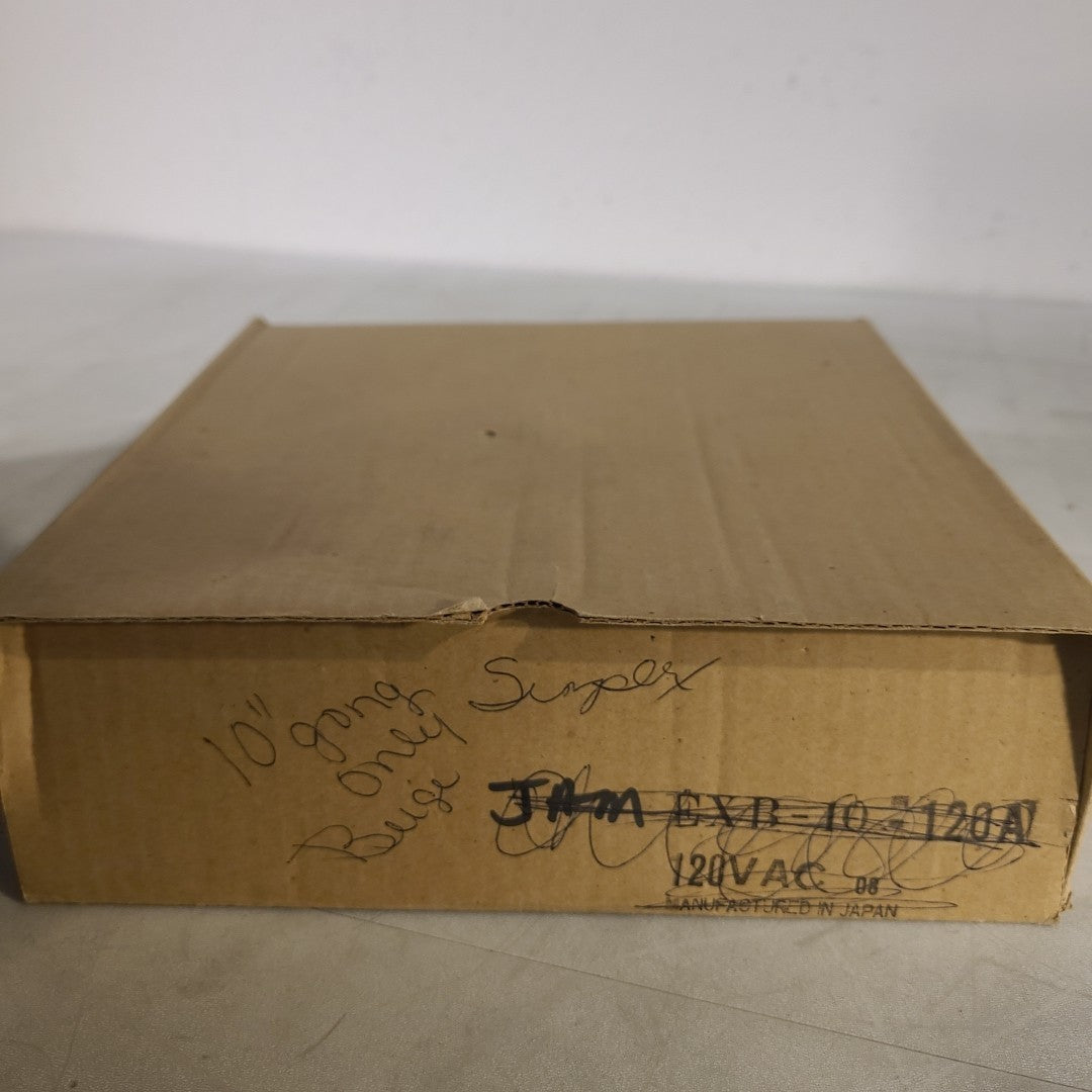 Vintage Simplex 10" Fire Gong Bell Alarm Tan