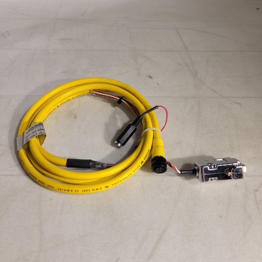 Daniel Woodhead 70801 6-Pole Female Connector & 9-Pin D-Sub 5ft 300V 4 Amps