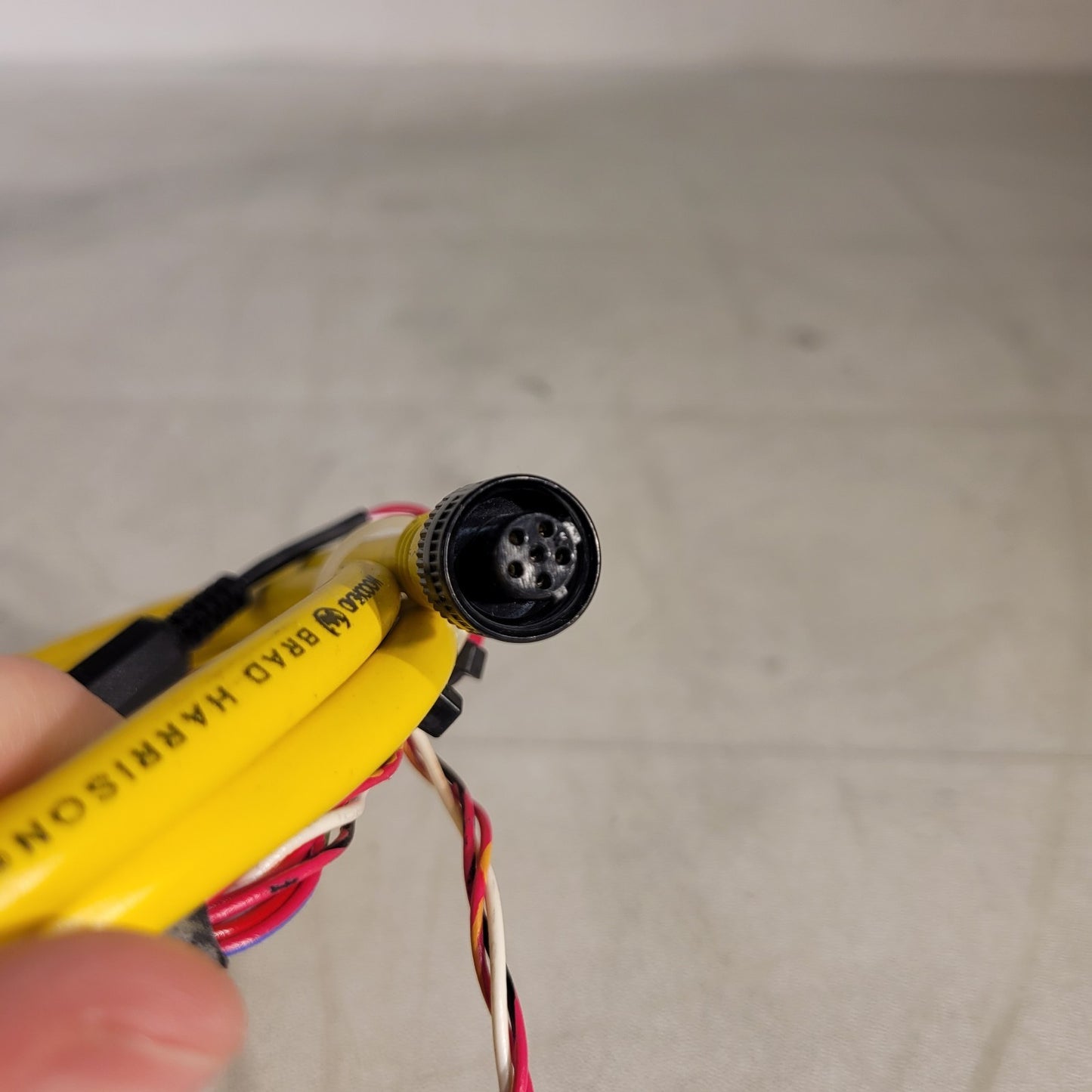 Daniel Woodhead 70801 6-Pole Female Connector & 9-Pin D-Sub 5ft 300V 4 Amps