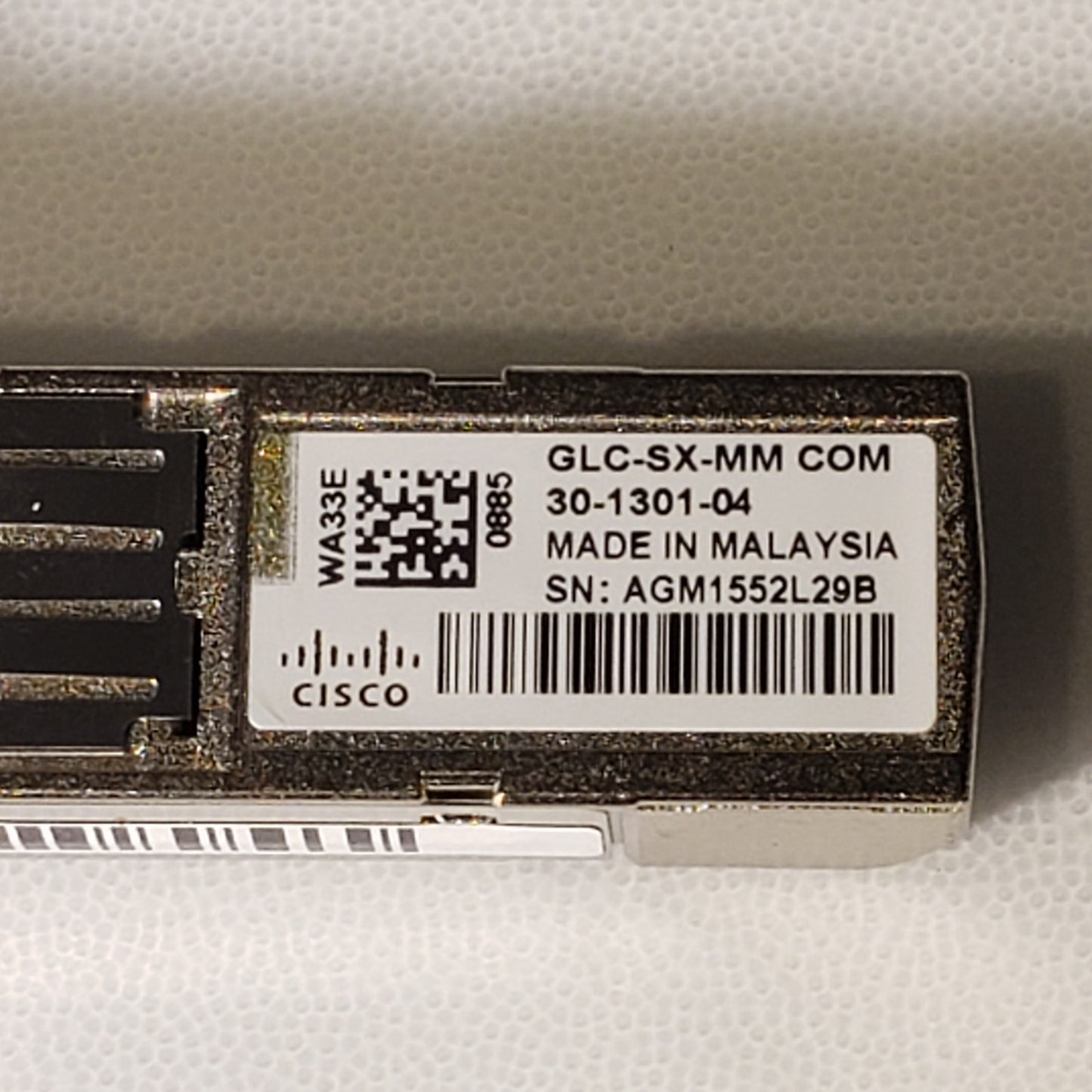Cisco Systems 30-1301-04 GLC-SX-MM COM Fibre Channel SFP Transceiver Module
