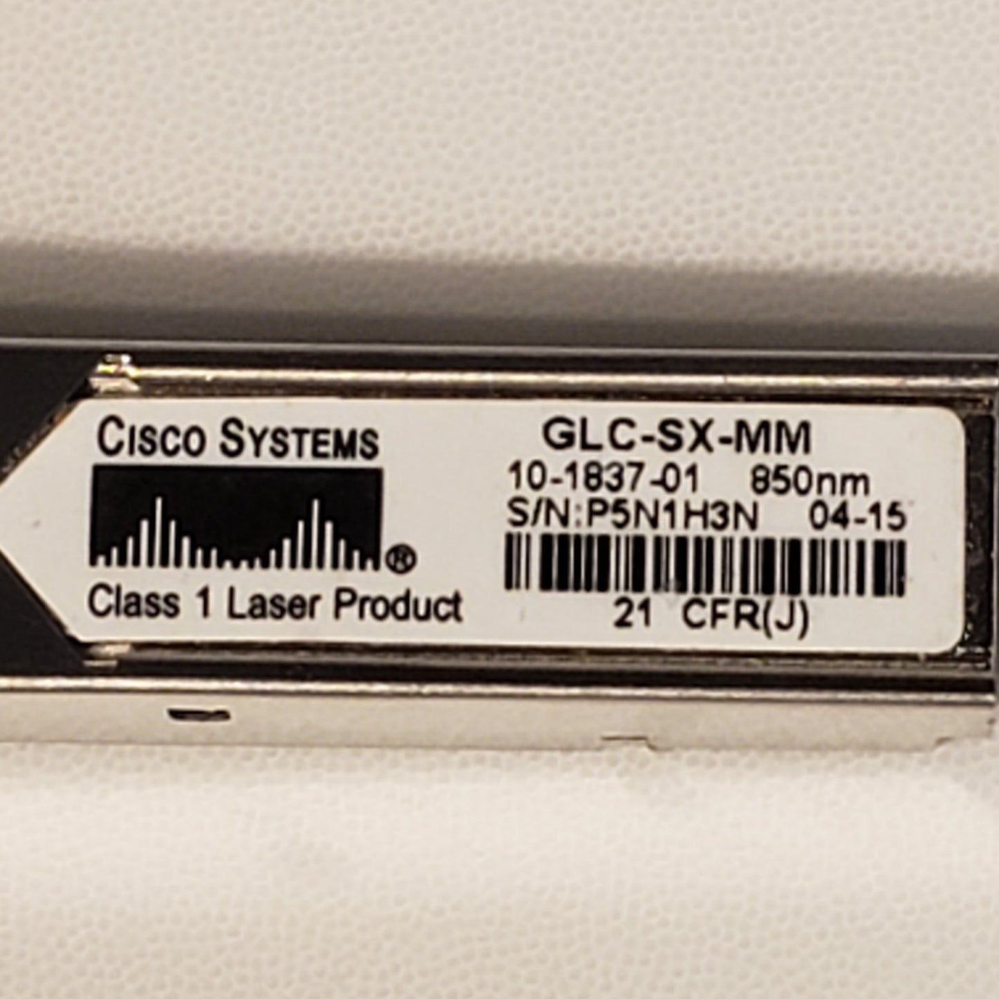 Cisco Systems 10-1837-01 GLC-SX-MM Fibre Channel SFP Transceiver Module