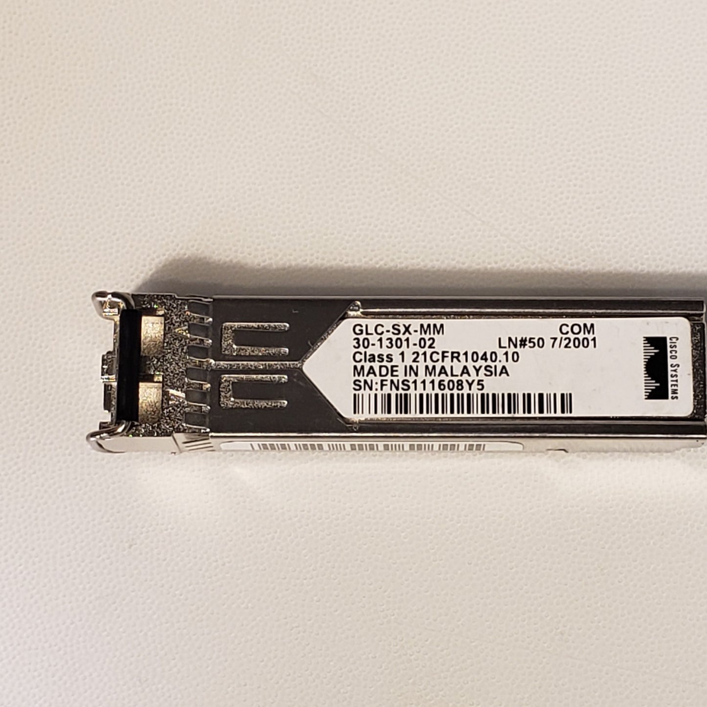 LOT OF 13 Cisco Systems 30-1301-02 GLC-SX-MM Fibre Channel SFP Transceiver