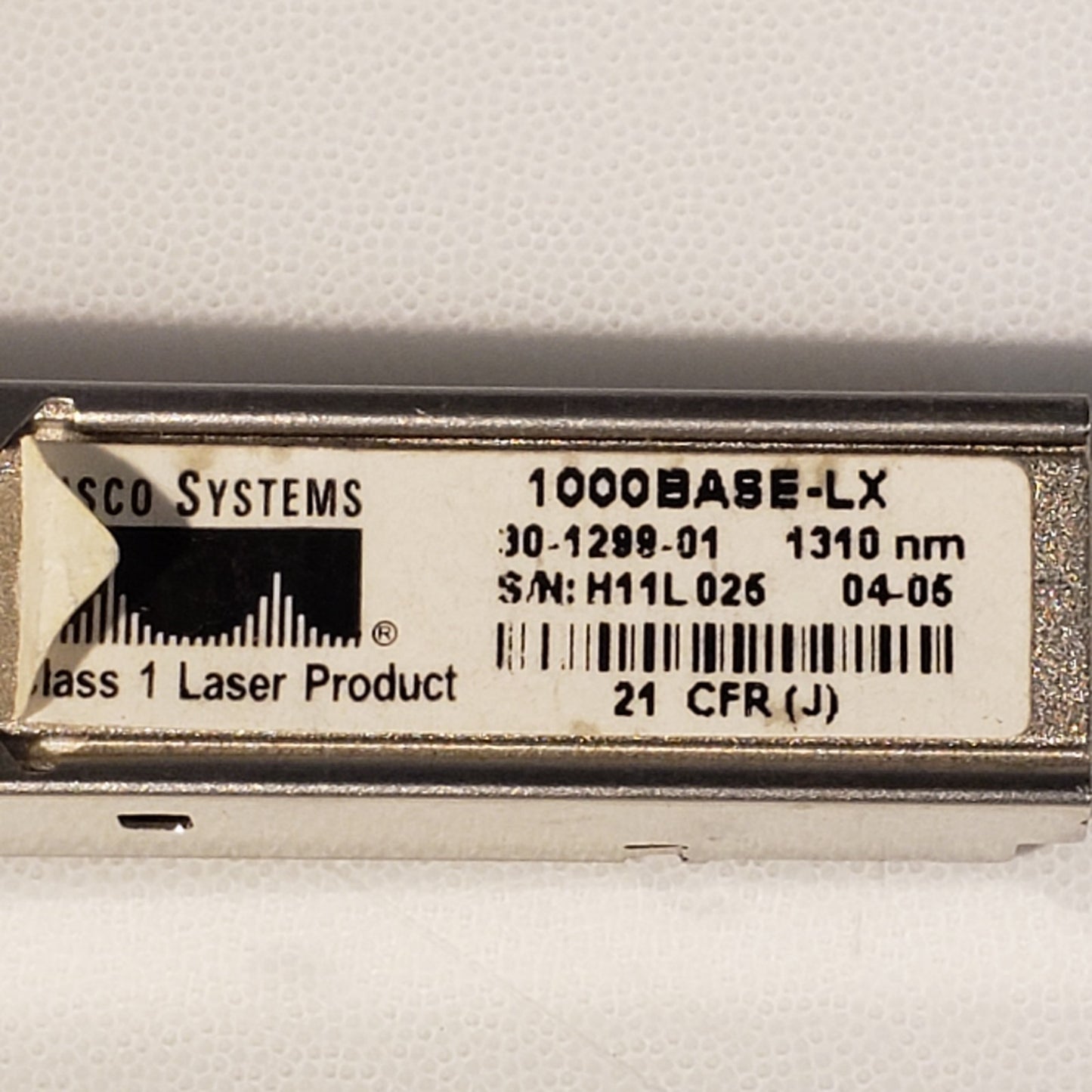 Cisco Systems 30-1299-01 1000BASE- LX Fibre Channel SFP Transceiver Module