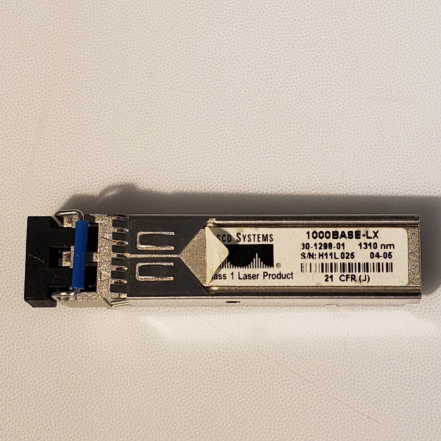 Cisco Systems 30-1299-01 1000BASE- LX Fibre Channel SFP Transceiver Module