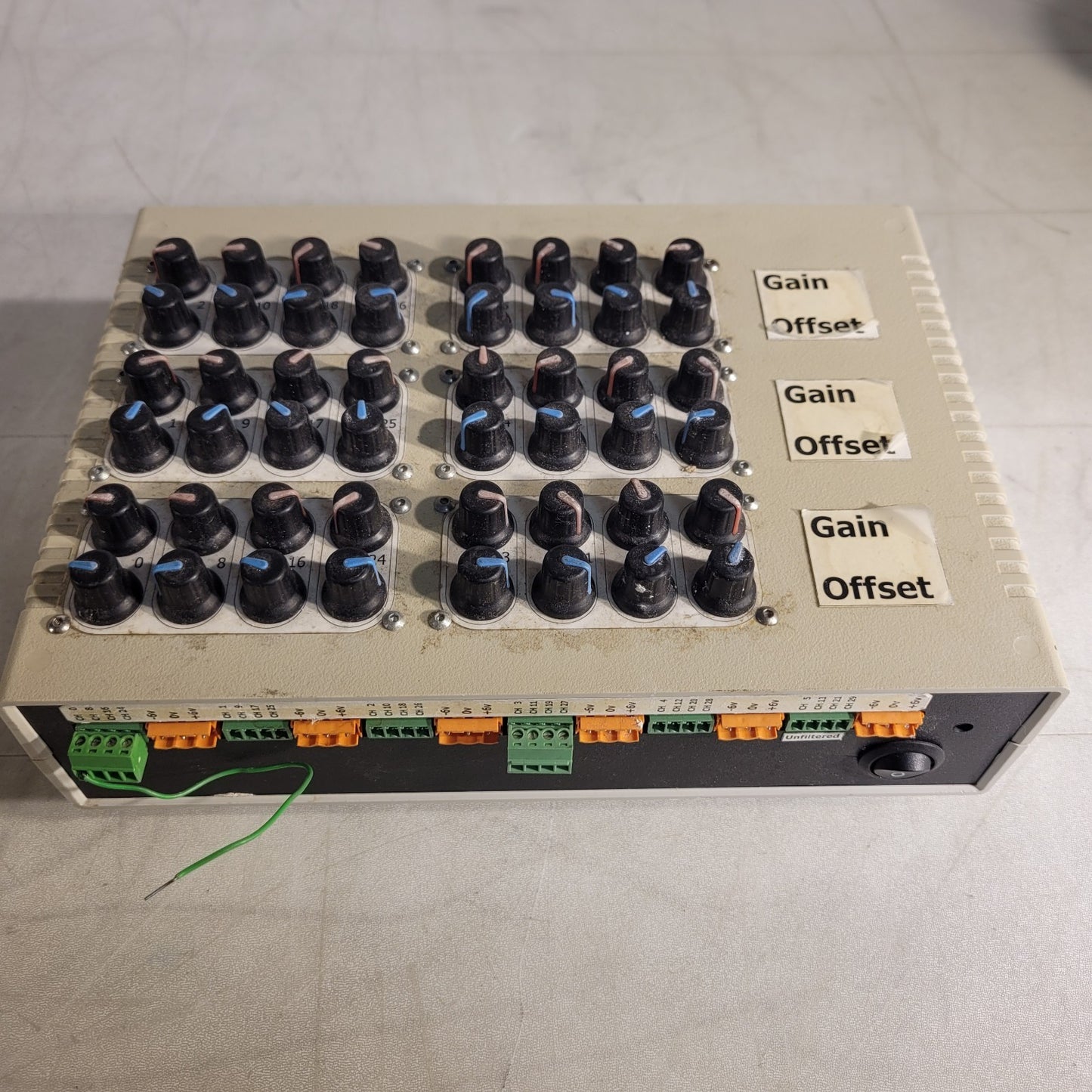 Custom Gain Controller 29 Channels Pots Knobs Treco For Parts