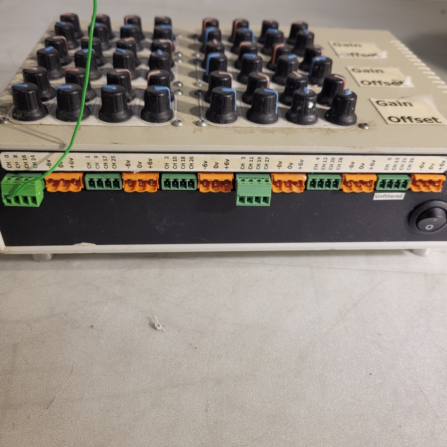 Custom Gain Controller 29 Channels Pots Knobs Treco For Parts