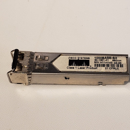 Cisco Systems 30-1301-01 1000BASE- SX Fibre Channel SFP Transceiver Module