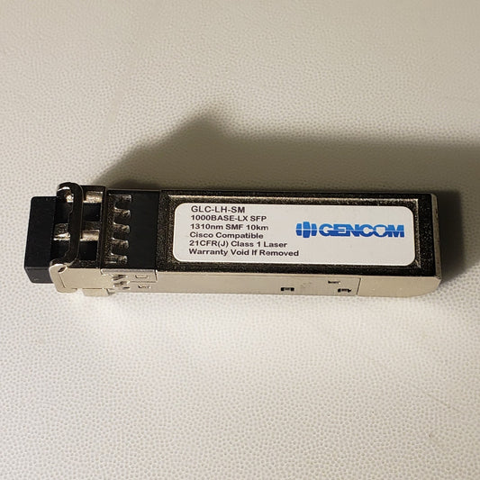 Gencom GLC-LH-SM 1000BASE-LX SFP Cisco Compatible Fibre Channel SFP Transceiver