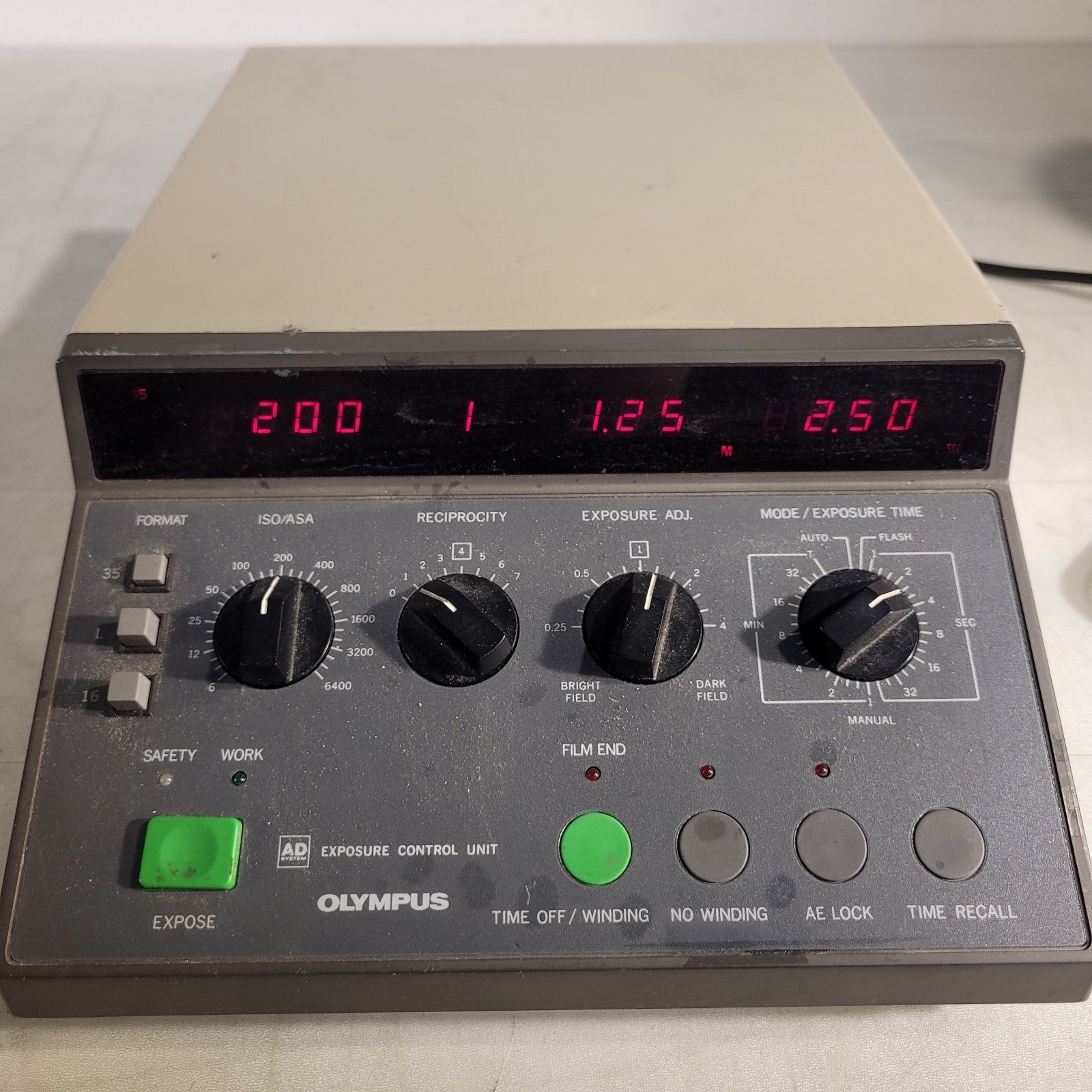 Exposure Control Unit Olympus PM-CBSP AD Exposure Control Unit Microscope Photography Device ...