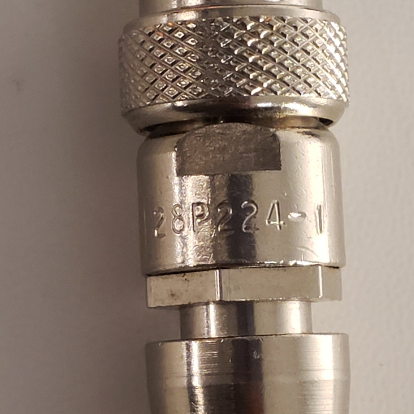 24931 28P224-1 BNC Push-To-Connect High Voltage Shielded Connector Adapter