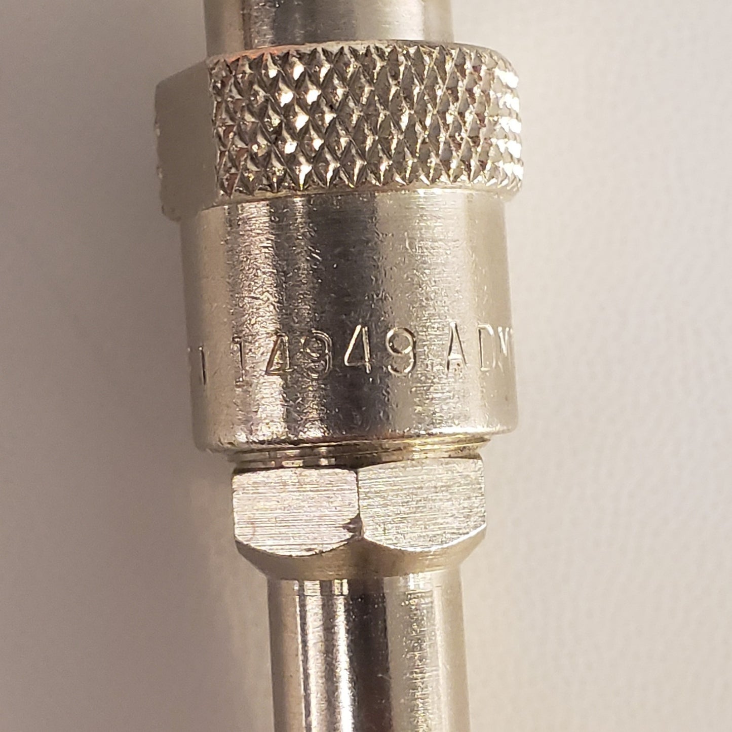 TEI 14949 A DMW12 Weco Adaptor High Voltage Shrouded Connector Coaxial