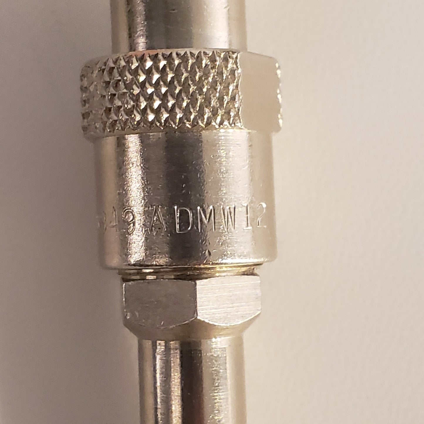 TEI 14949 A DMW12 Weco Adaptor High Voltage Shrouded Connector Coaxial