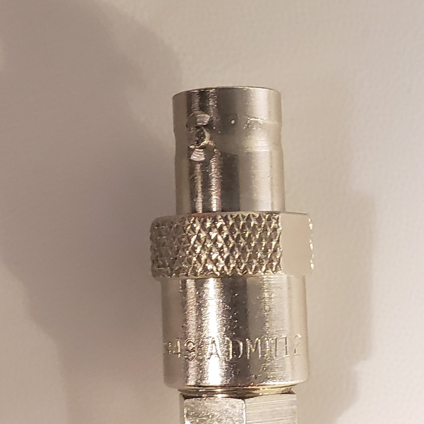 TEI 14949 A DMW12 Weco Adaptor High Voltage Shrouded Connector Coaxial