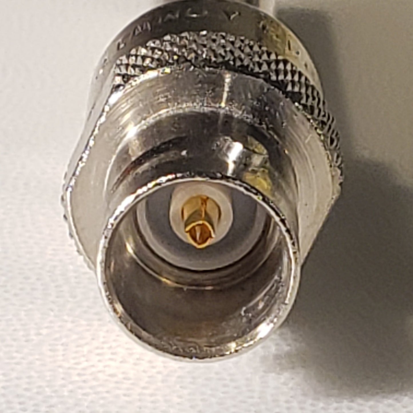 TEI 14949 A DMW12 Weco Adaptor High Voltage Shrouded Connector Coaxial
