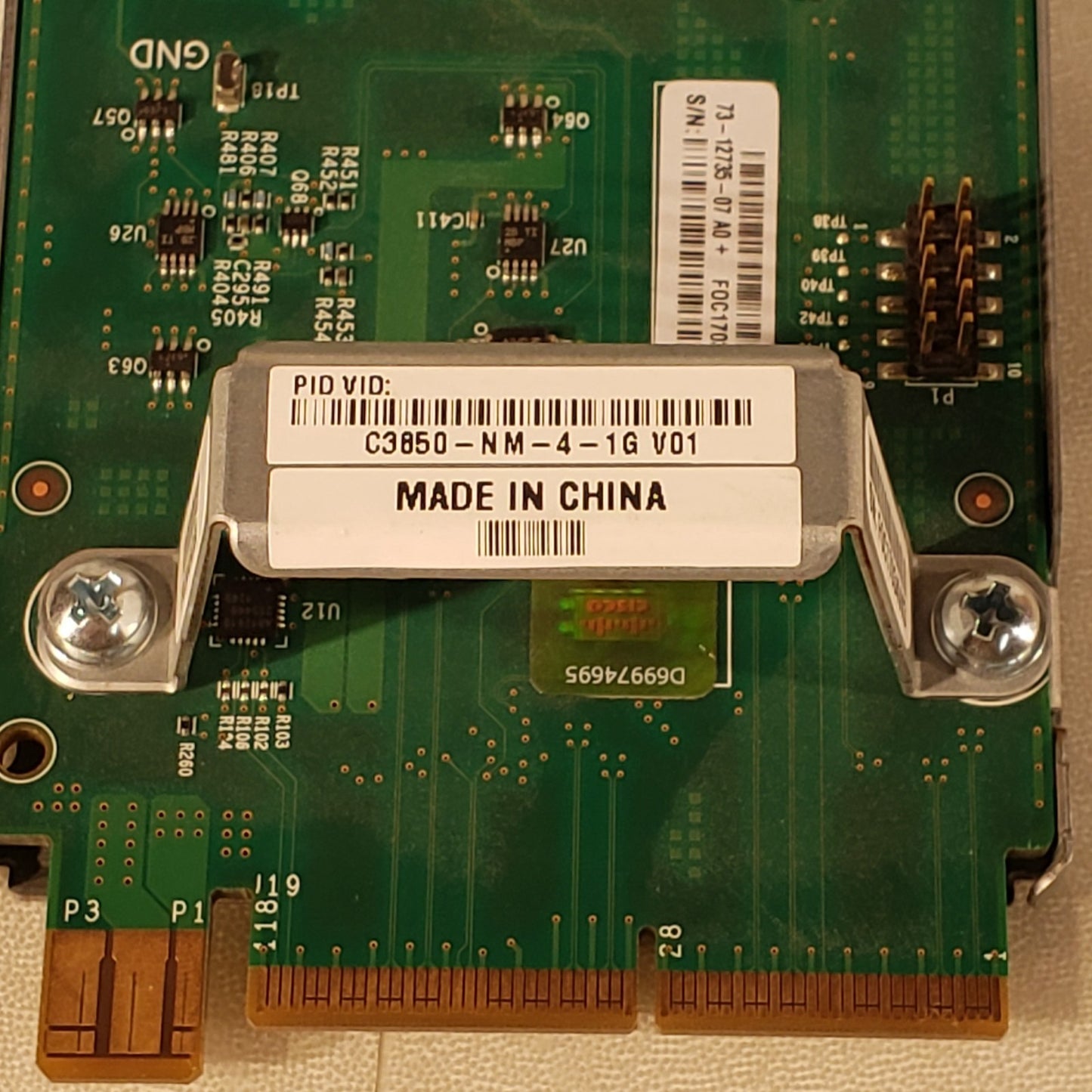 Cisco C3850-NM-4-1G 4-Port Ethernet Network Module