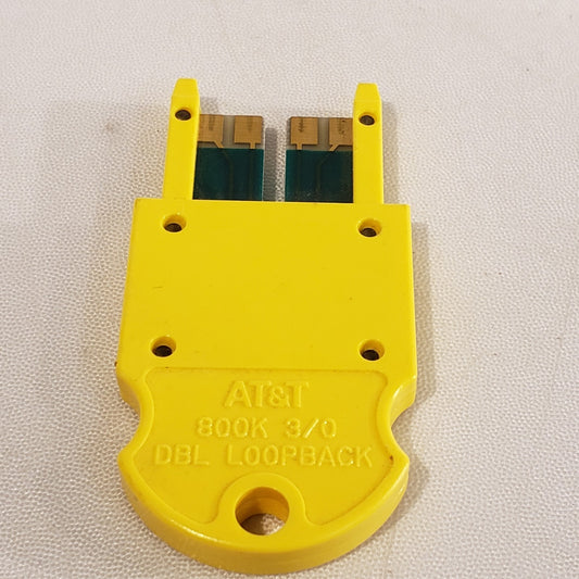 AT&T 800K 3/0 DBL Loopback Circuit Connector