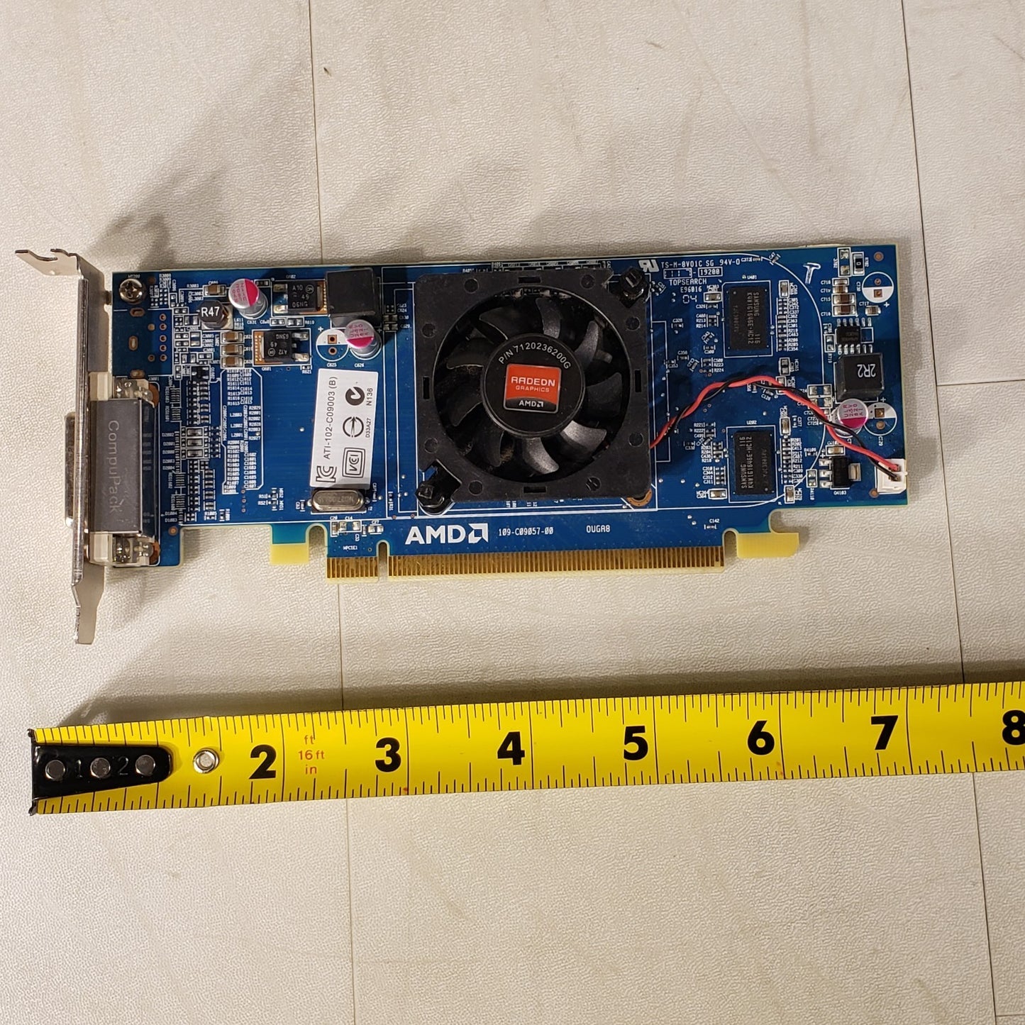 AMD Radeon Graphics ATI-102-C09003 (B) Circuit Board