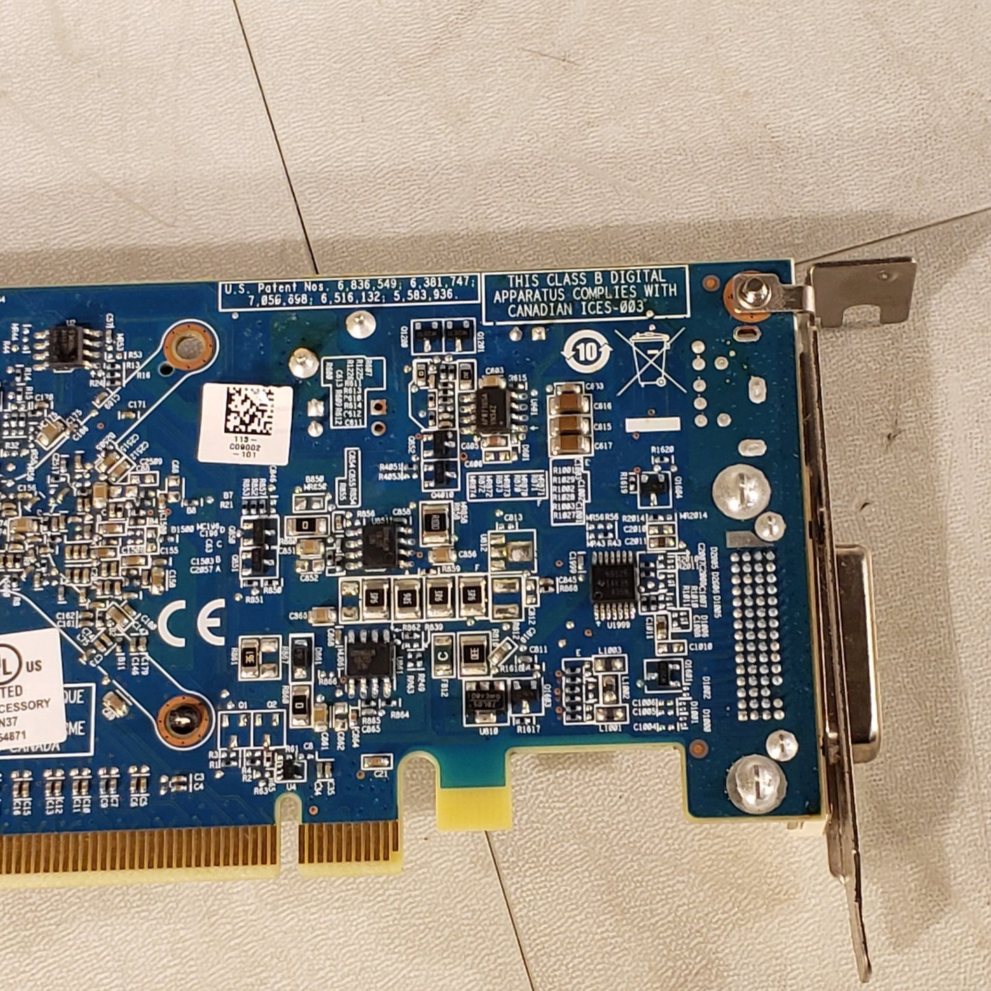 AMD Radeon Graphics ATI-102-C09003 (B) Circuit Board