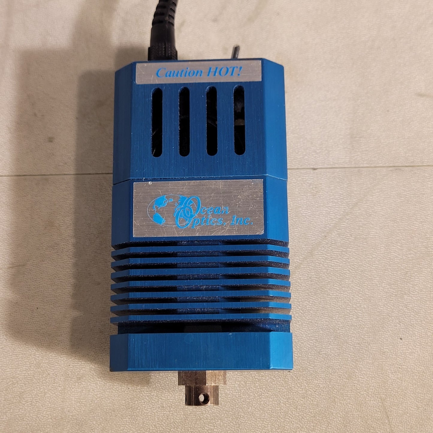 Ocean Optics LS-1 Tungsten Halogen Lamp Light Source w/ Power Supply