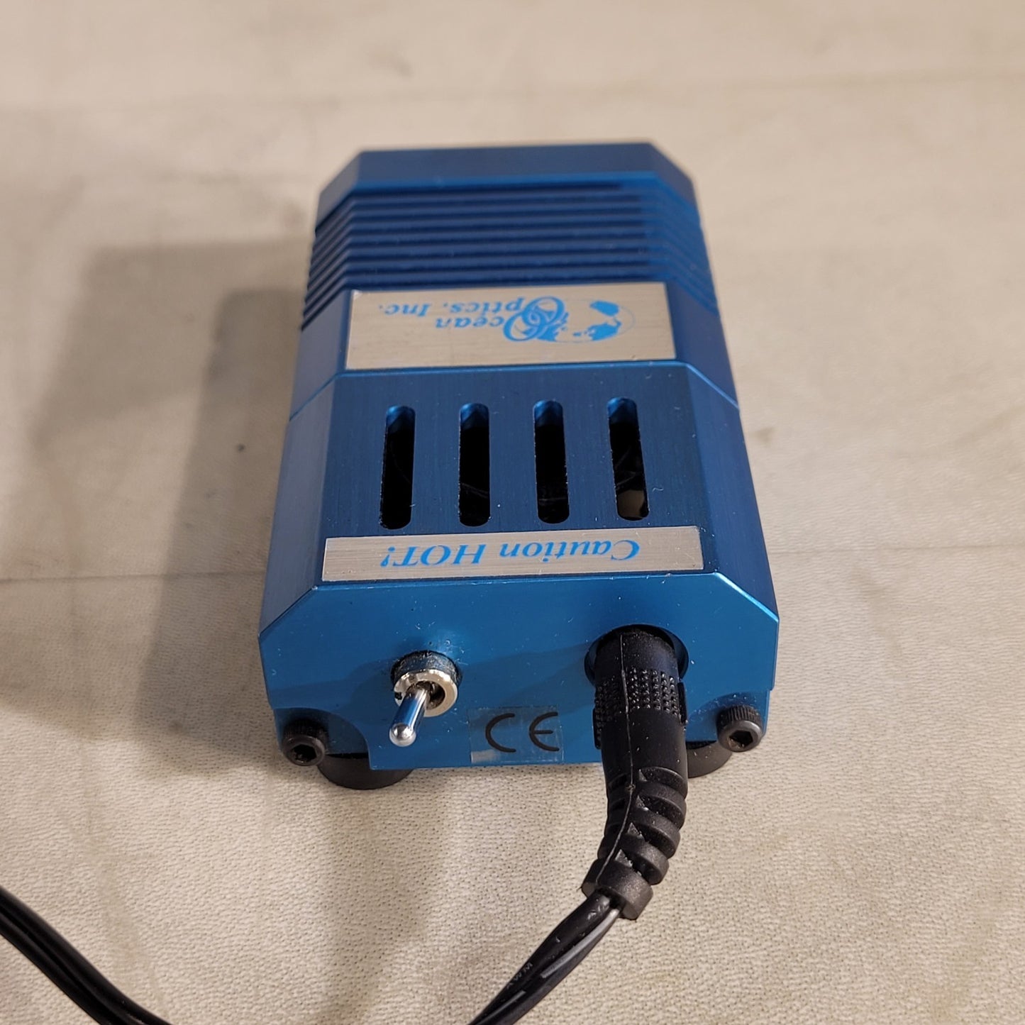 Ocean Optics LS-1 Tungsten Halogen Lamp Light Source w/ Power Supply