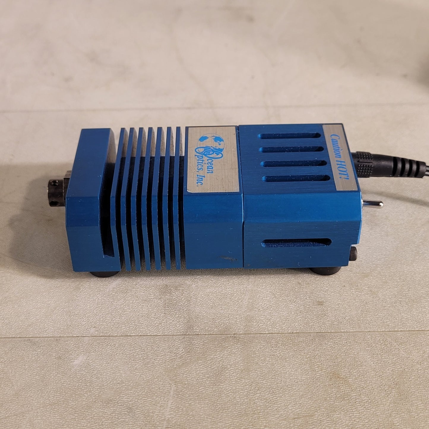 Ocean Optics LS-1 Tungsten Halogen Lamp Light Source w/ Power Supply