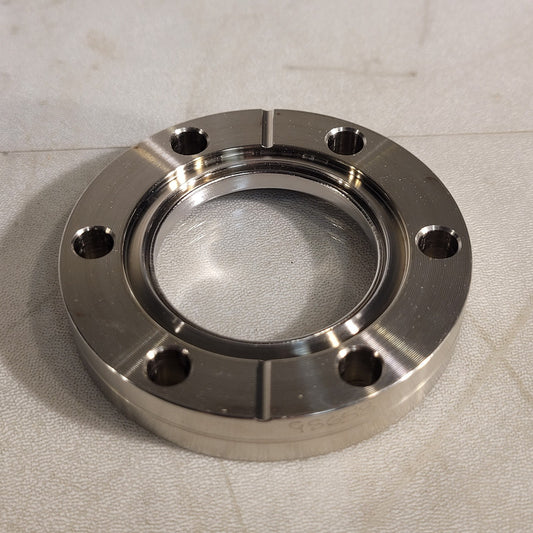 2.75" CF Conflat Quartz Viewport DN35CF Ultra High Vacuum UHV 1-5/8" Port CF35